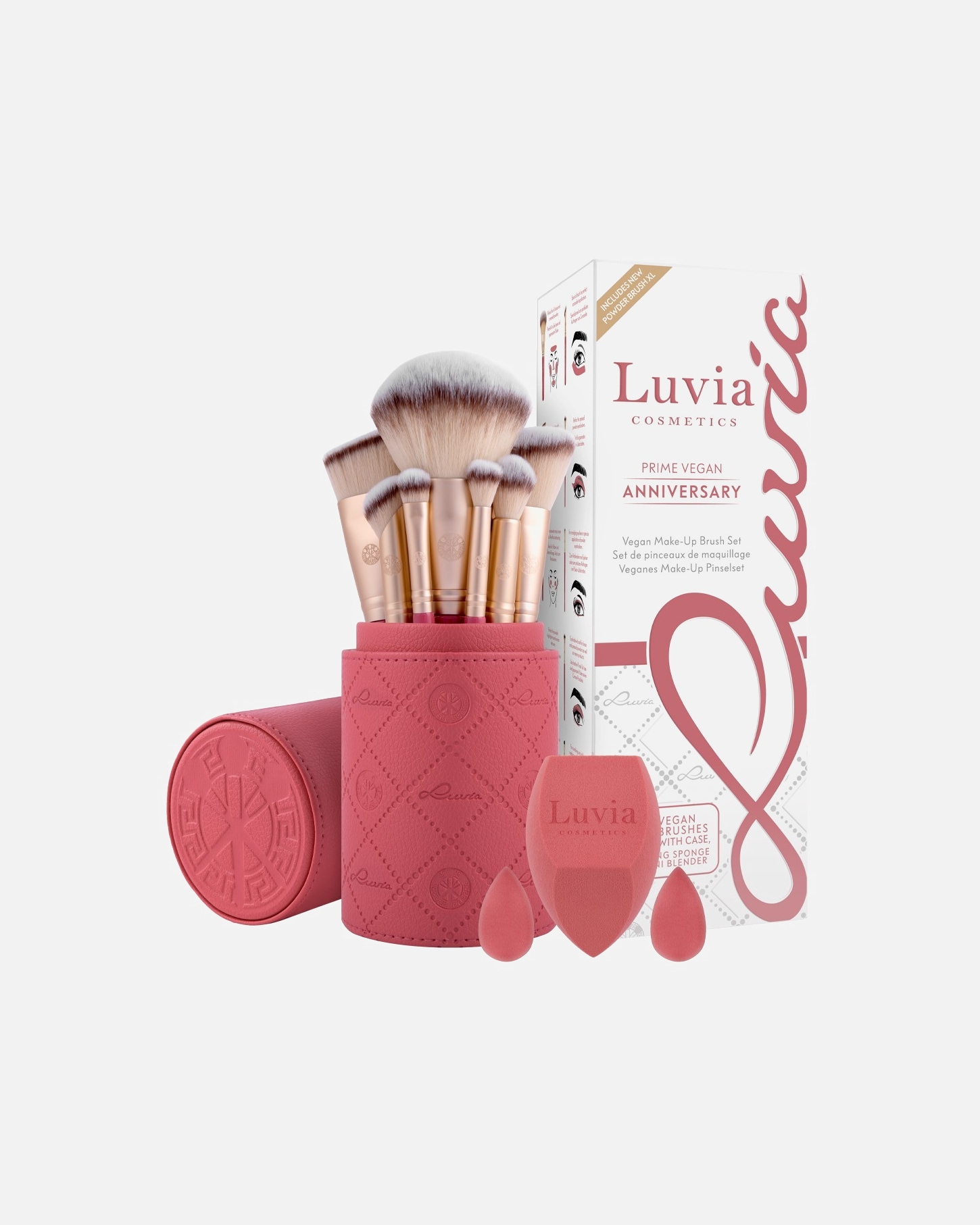 Set Pennelli di Femmina Luvia Anniversary Vegan Make-Up Brush Set 1 pezzo
