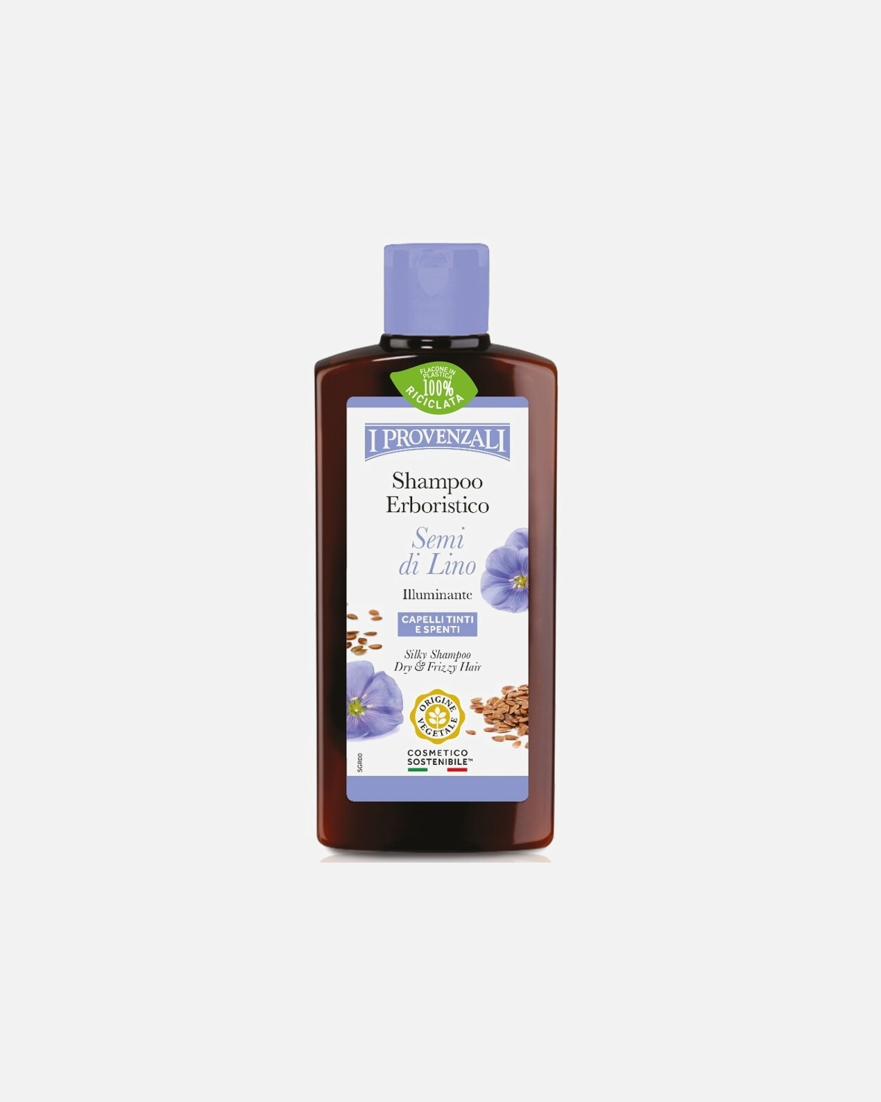 Shampoo capelli di Unisex I Provenzali Semi di Lino Shampoo Erboristico 250 ml
