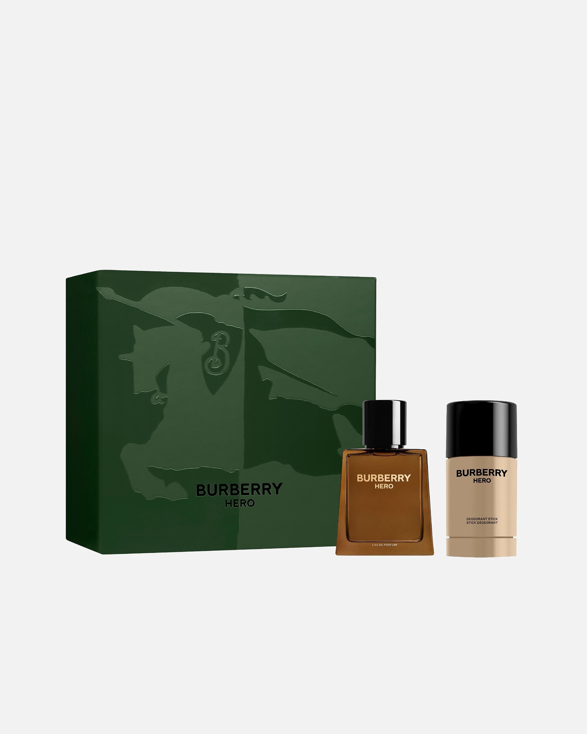 Set di fragranze di Maschio Burberry Hero Cofanetto Regalo Duo Eau de Parfum for Him 1 pezzo