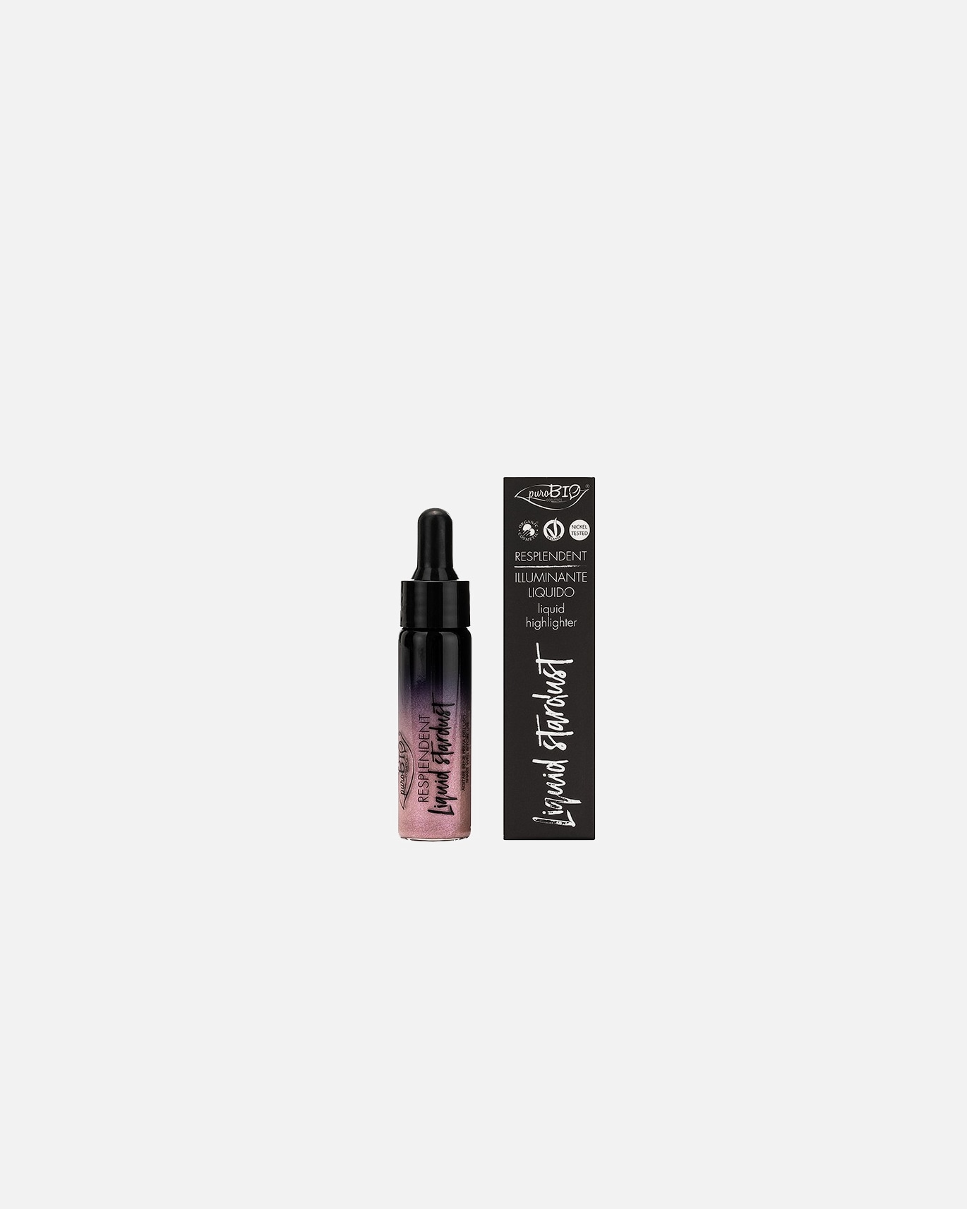 Illuminante di Femmina Purobio Resplendent Liquid Stardust 03