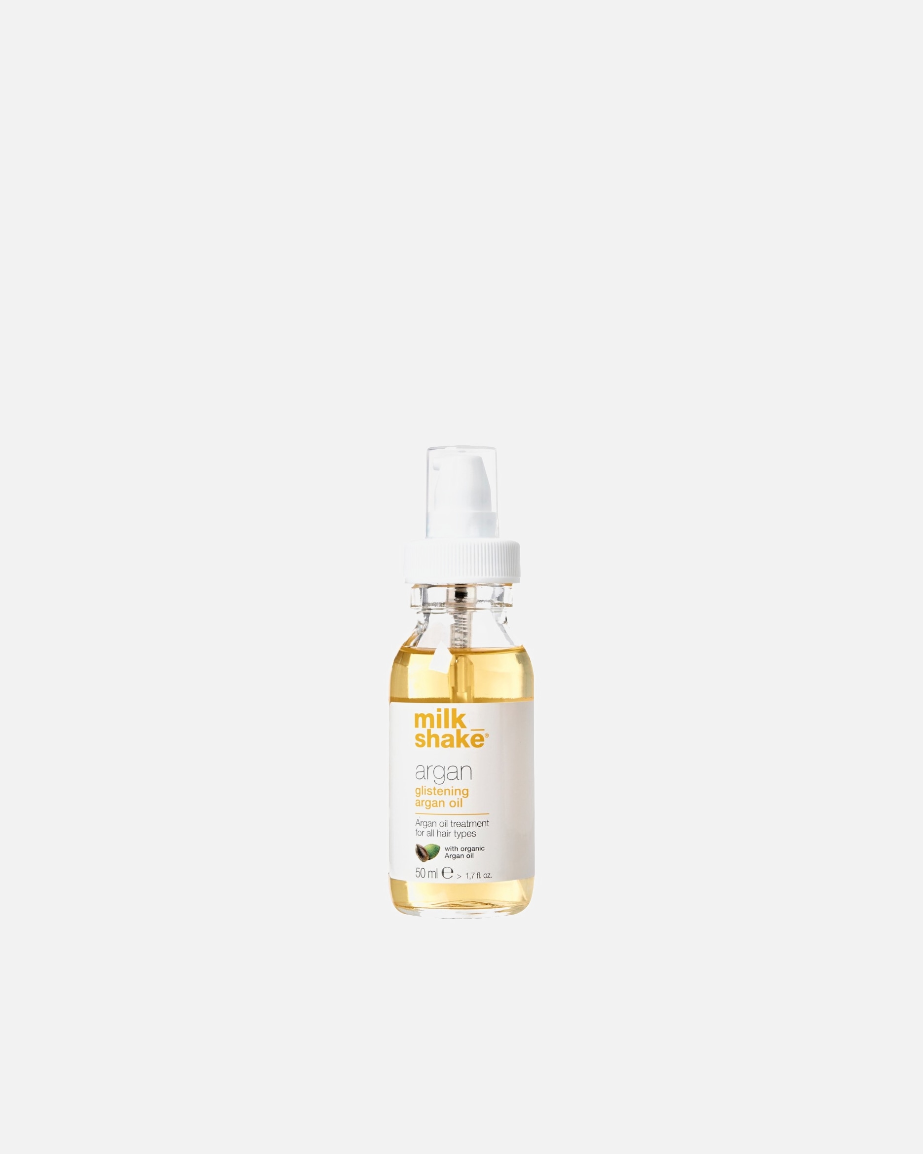 Olio capelli di Unisex milk_shake Argan Glistening Oil, trattamento con olio di Argan per tutti i tipi di capelli 50 ml