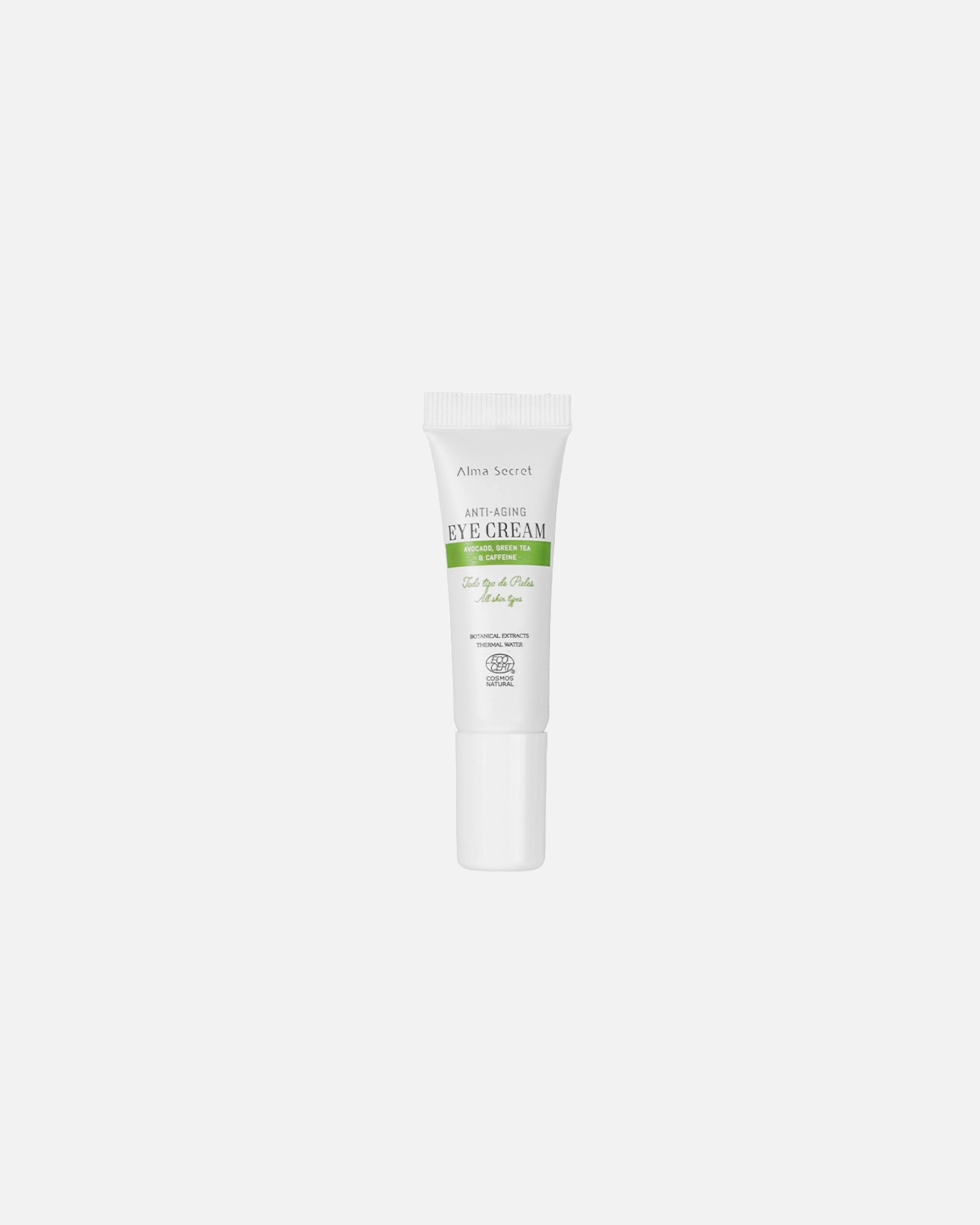 Crema occhi di Femmina Alma Secret Contorno Occhi con Avocado, Tè Verde e Caffeina 10 ml