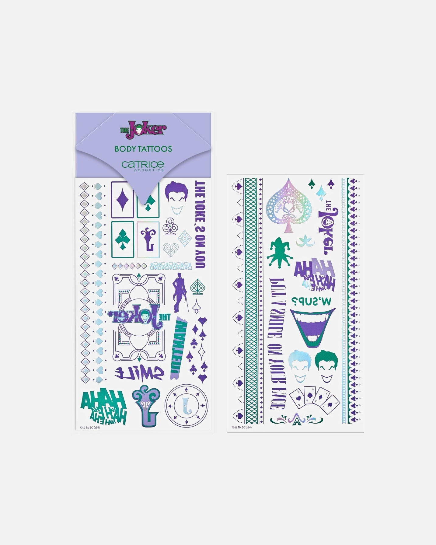 Adesivi di Femmina Catrice The Joker Tattoos Corpo Tattoos Corpo