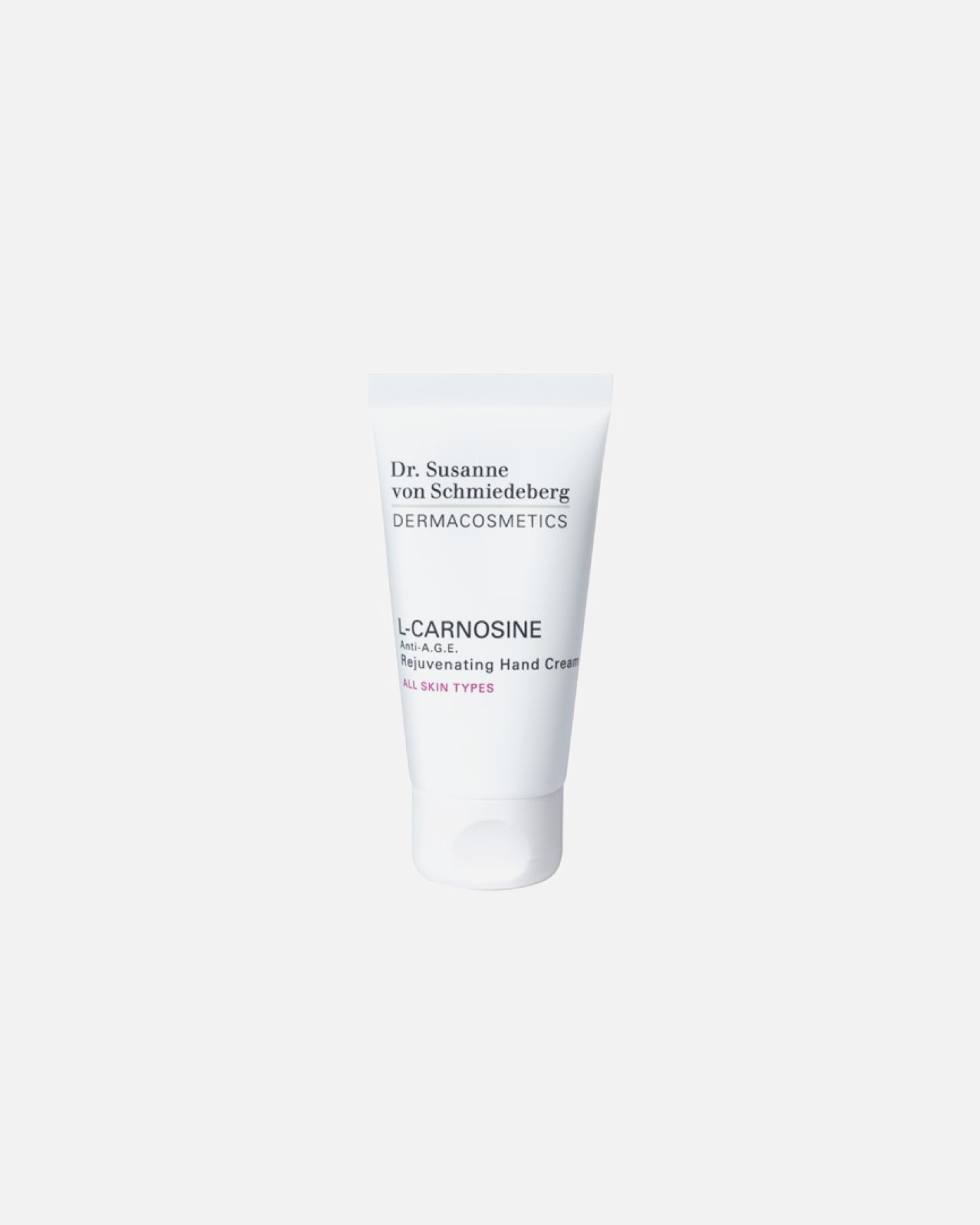 Crema Mani di Unisex Dr. Susanne von Schmiedeberg L-Carnosine Anti-A.G.E. Rejuvenating 30 ml
