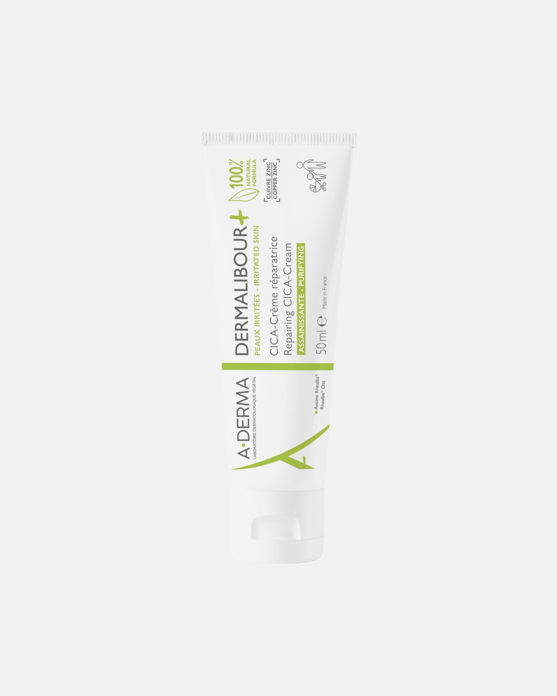 Crema corpo di Unisex A-DERMA DERMALIBOUR + CREMA RISTRUTTURANTE PURIFICANTE 50 ml