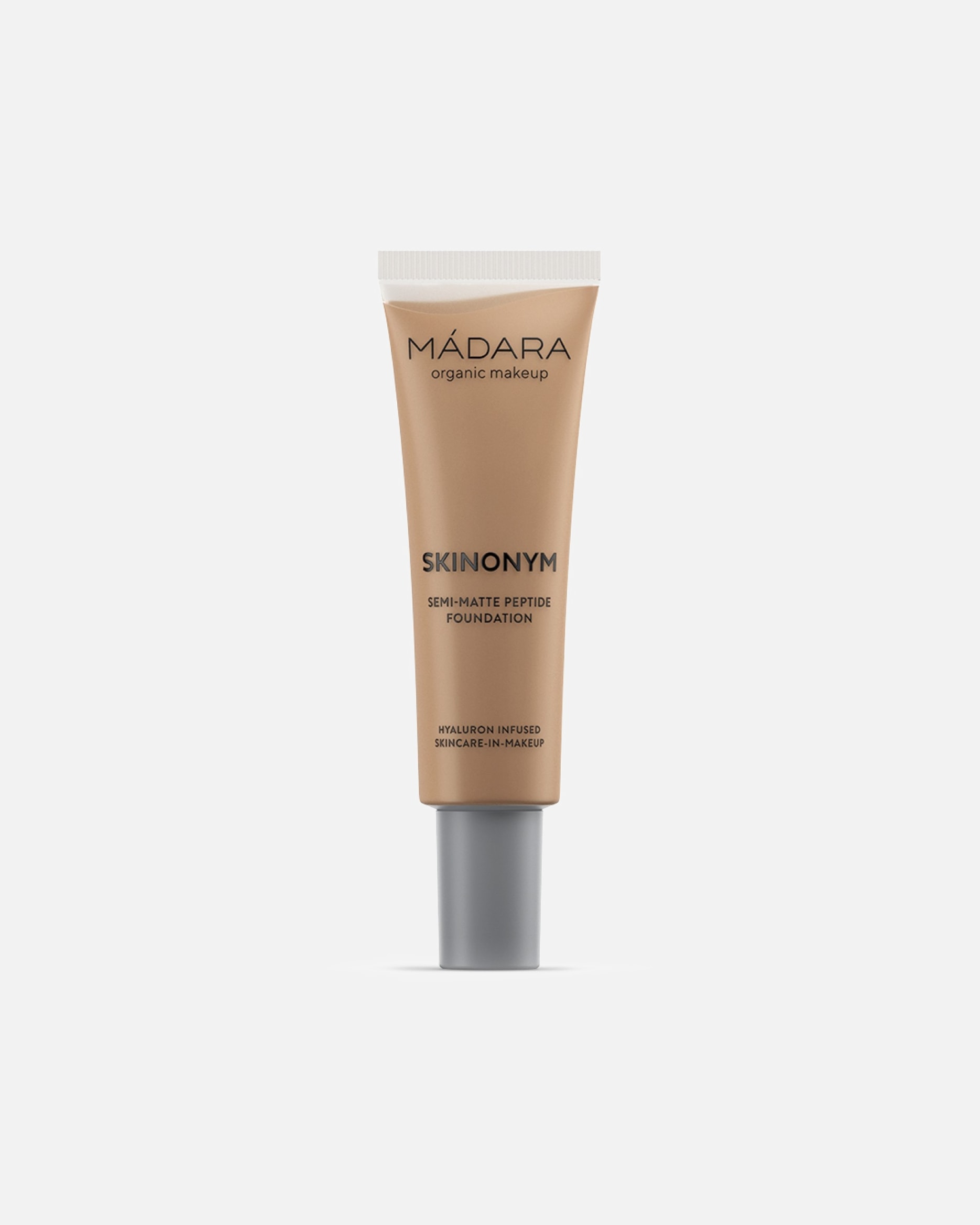 Fondotinta di Unisex MÁDARA SKINONYM Semi-Matte Peptid 60 - OLIVE
