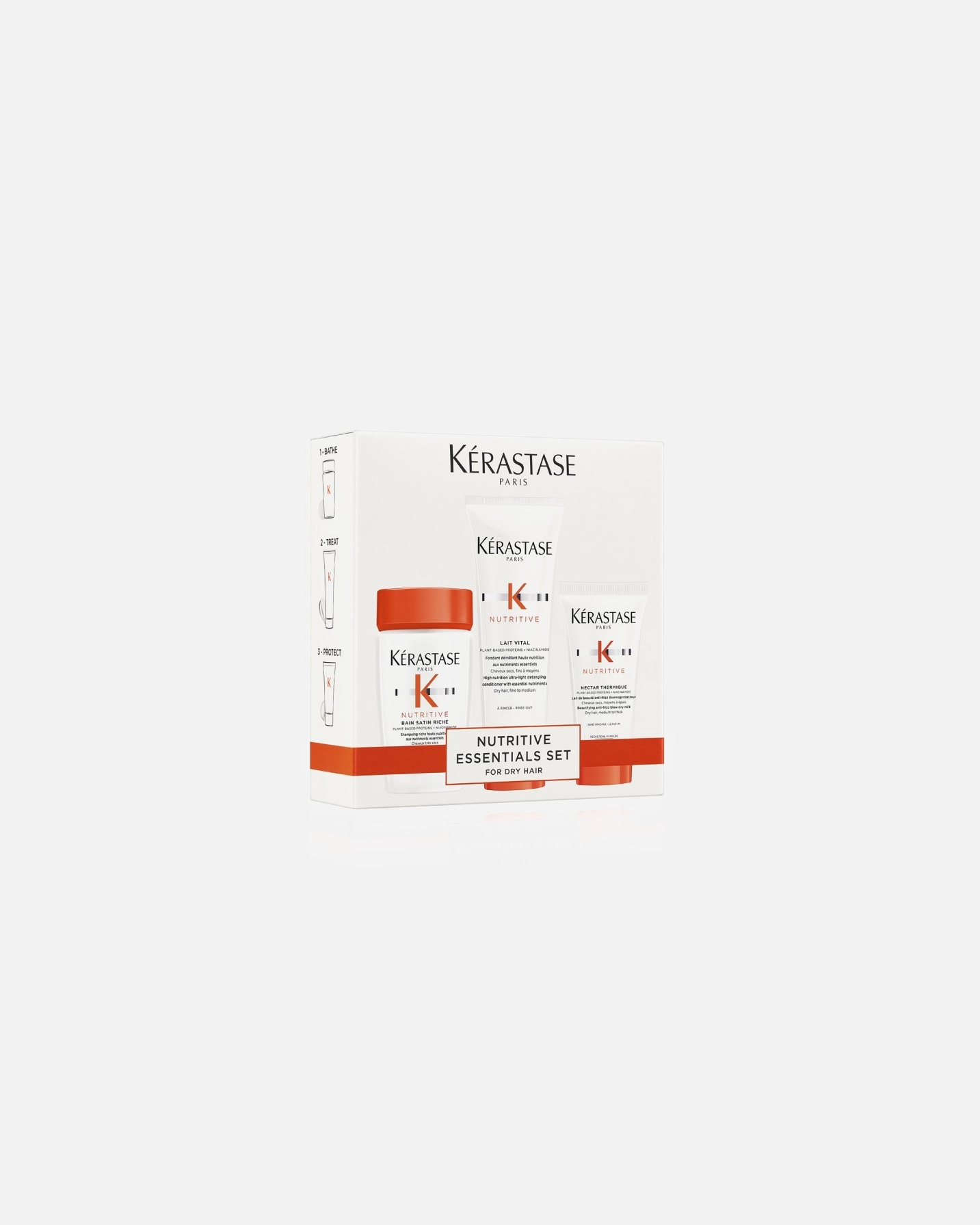 Set cura dei capelli di Unisex KÉRASTASE Nutritive Discovery Set - Set di prova per capelli secchi Set di scoperta - Set di scoperta per capelli asciutti