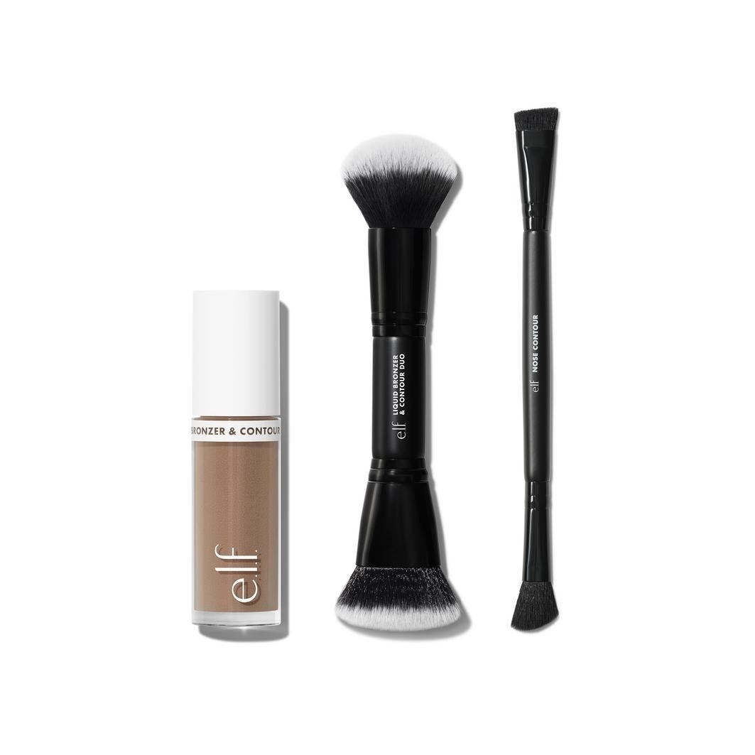 e.l.f. Camo Liquid Bronzer & Contour Duo Pennello Fondotinta acquista online | DOUGLAS e.l.f. Camo Liquid Bronzer & Contour Duo Pennello Fondotinta acquista online | DOUGLAS