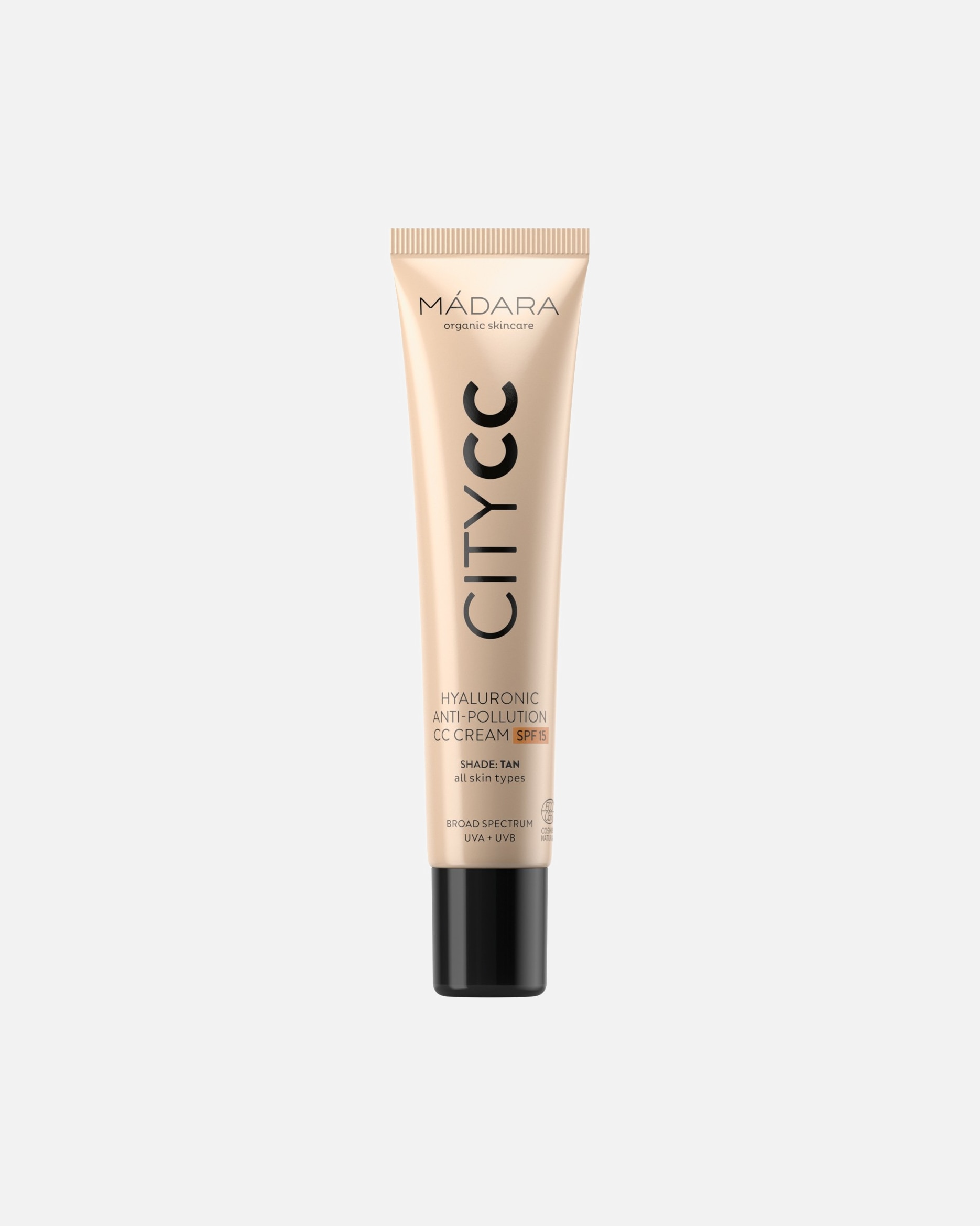 CC Cream di Unisex MÁDARA City CC CITYCC Hyaluronic Anti-Pollution SPF15 Tan