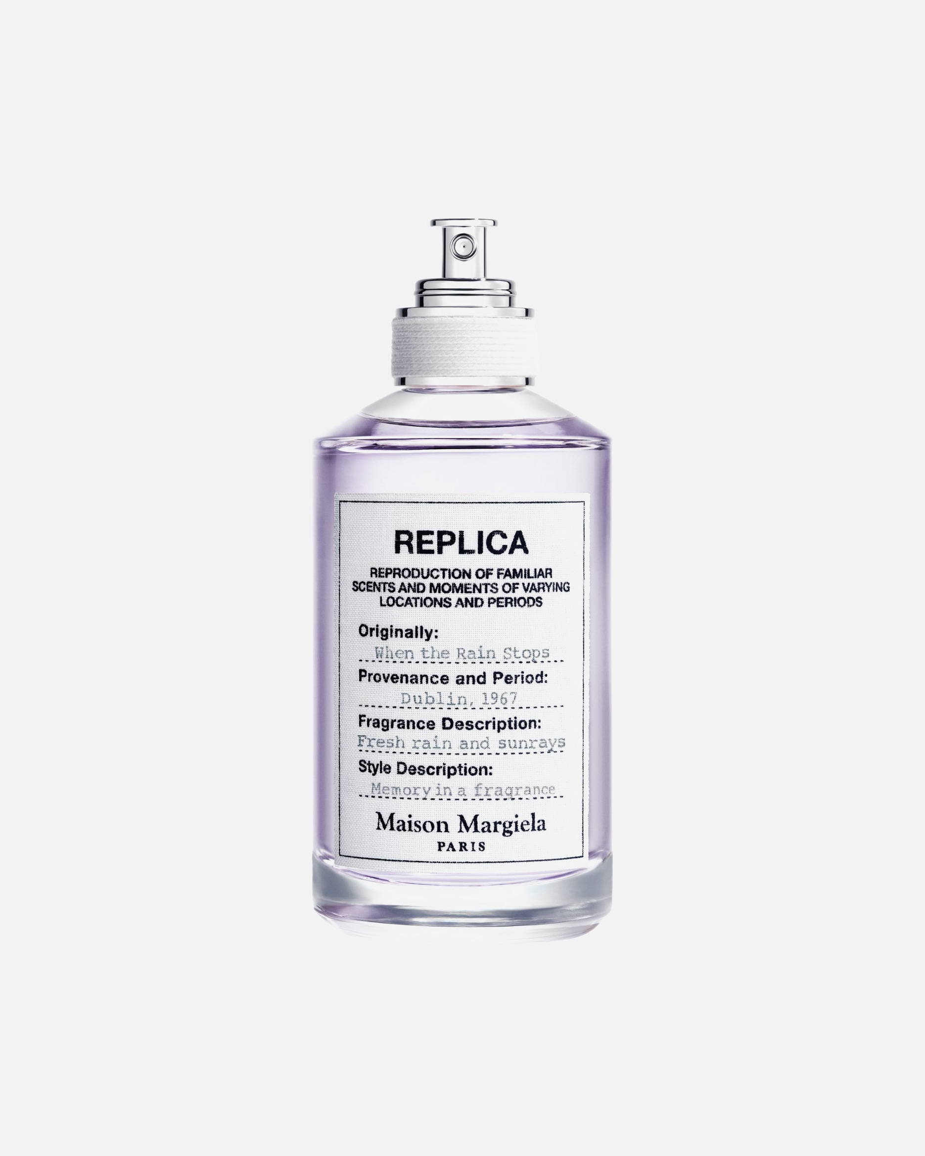 Eau de toilette di Unisex Maison Margiela Replica When The Rain Stops 100 ml