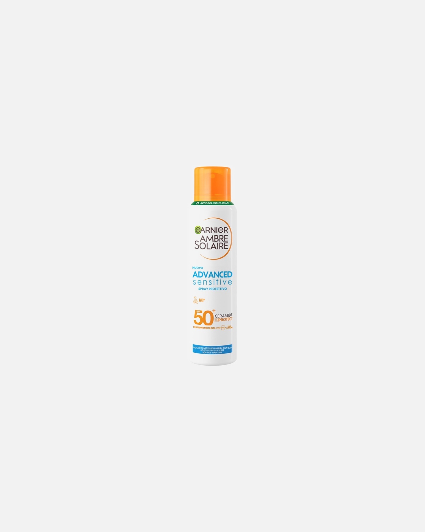Spray Solare di Unisex GARNIER Ambre Solaire Advanced Sensitive Adulti Ceramide Protect Aerosol 150 ml