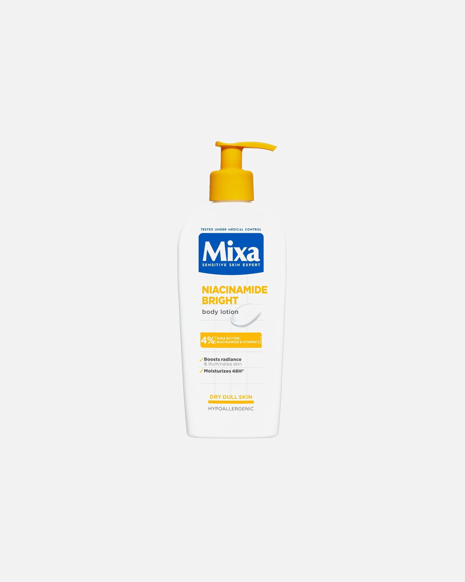Lozione corpo di Unisex Mixa Niacinamide Bright Lozione corpo 250 ml