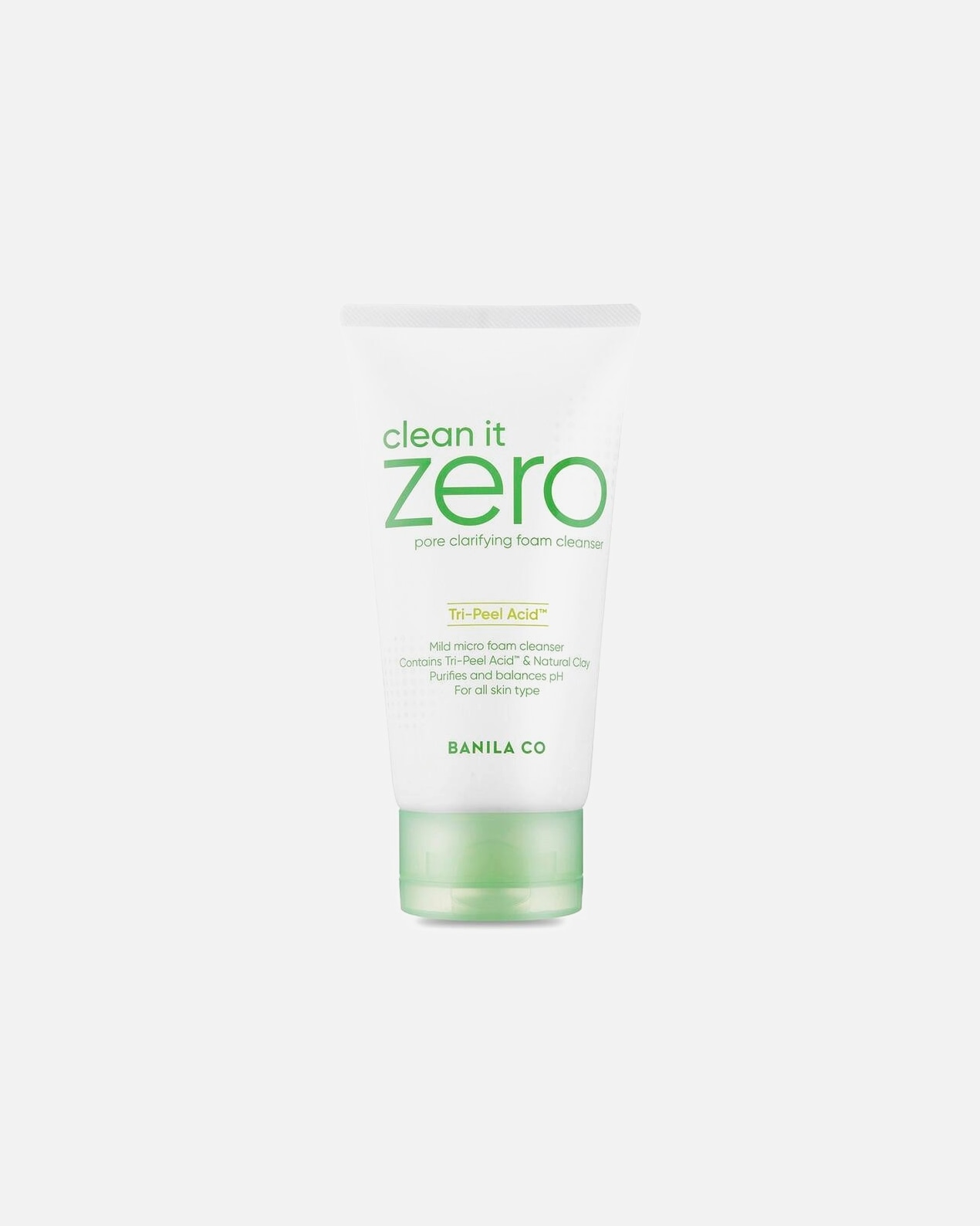 Schiuma struccante viso di Unisex BANILA CO Clean It Zero Foam Cleanser Pore Clarifying 100 ml