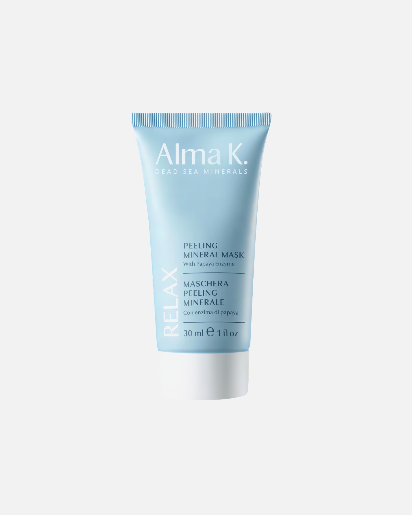 Peeling viso di Unisex Alma K Peeling Mineral Mask With Papaya Enzyme 30 ml