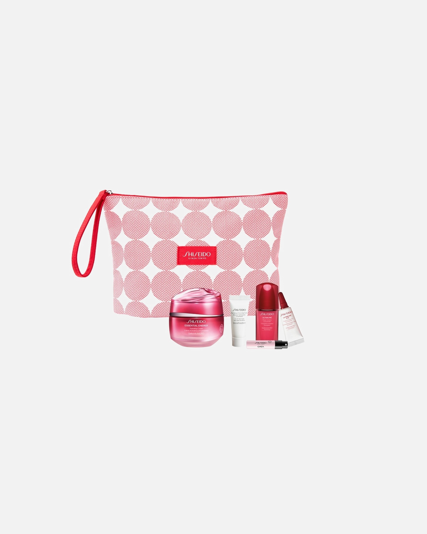 Set cura del viso di Femmina SHISEIDO ESSENTIAL ENERGY Pouch Set Pouch Set