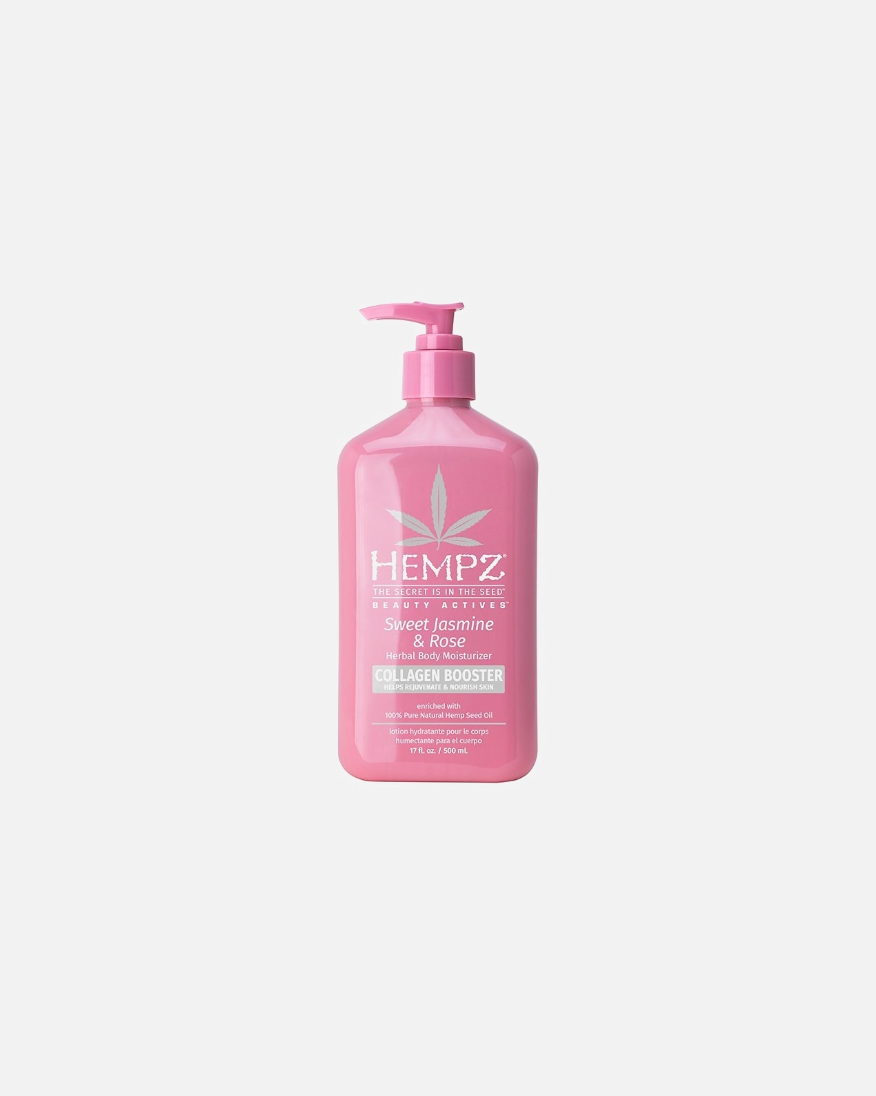 Siero Idratante di Unisex HEMPZ Default Brand Line Sweet Jasmine & Rose Herbal Body Moisturizer 500 ml