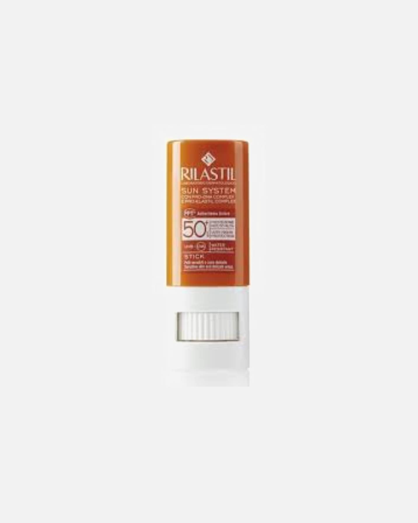Crema solare di Unisex RILASTIL Sun Protection 50+ Stick Trasparente 8.5 ml