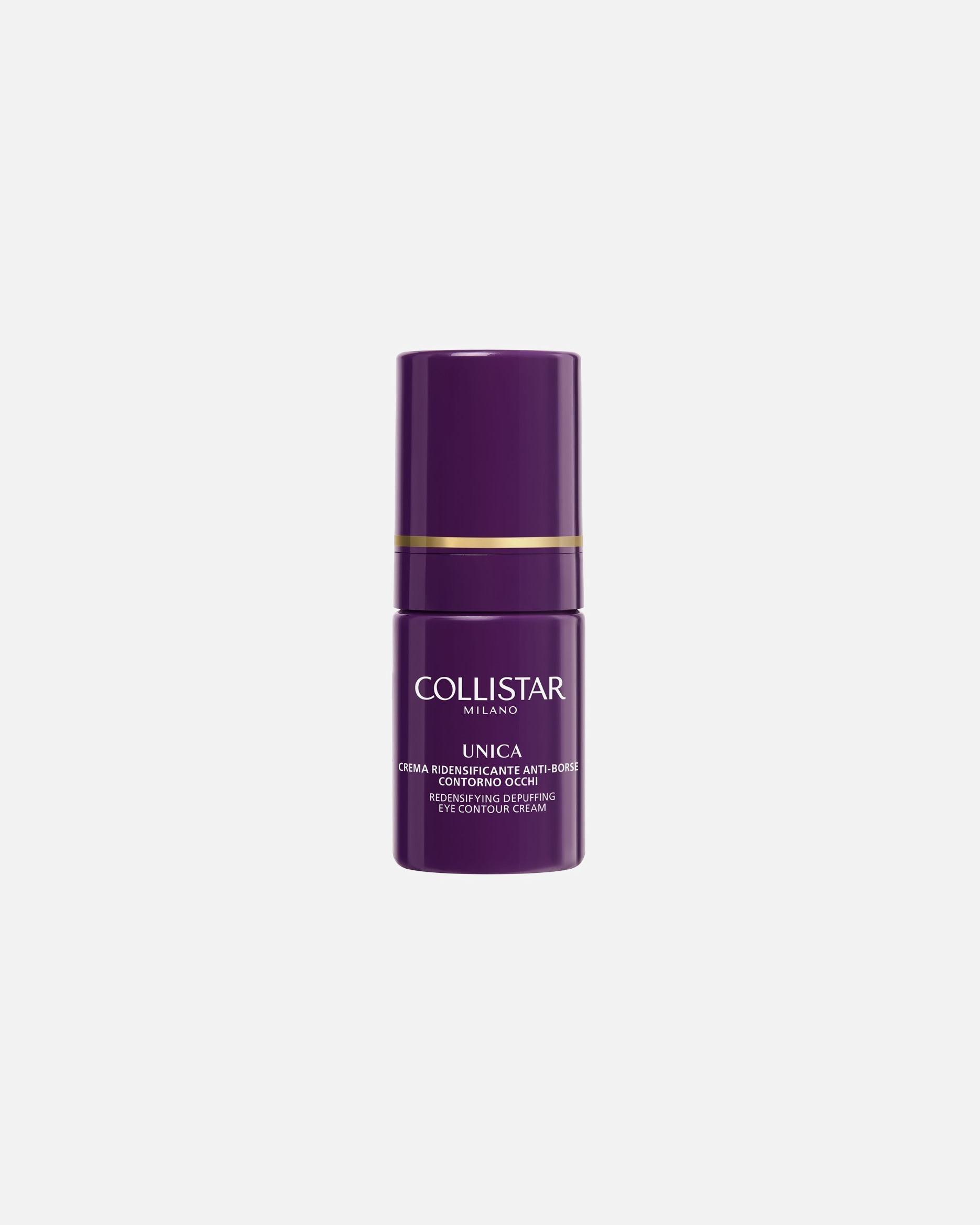 Cura anti-age di Unisex Collistar UNICA CONTORNO OCCHI RIDENSIFICANTE DRENANTE ANTI-BORSE 15 ml
