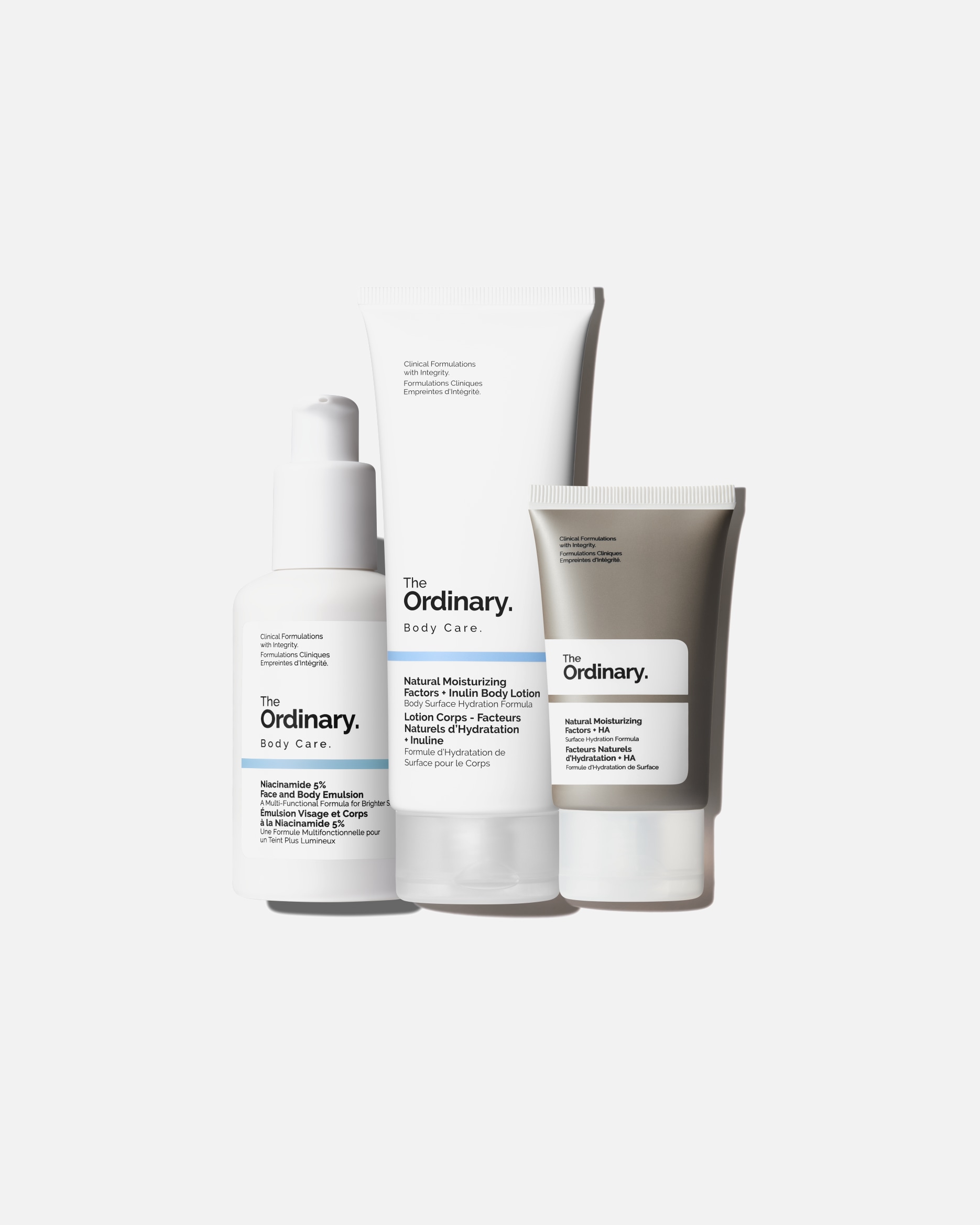 Cofanetto cura del corpo di Unisex The Ordinary. The Face & Body Set 1 pezzo