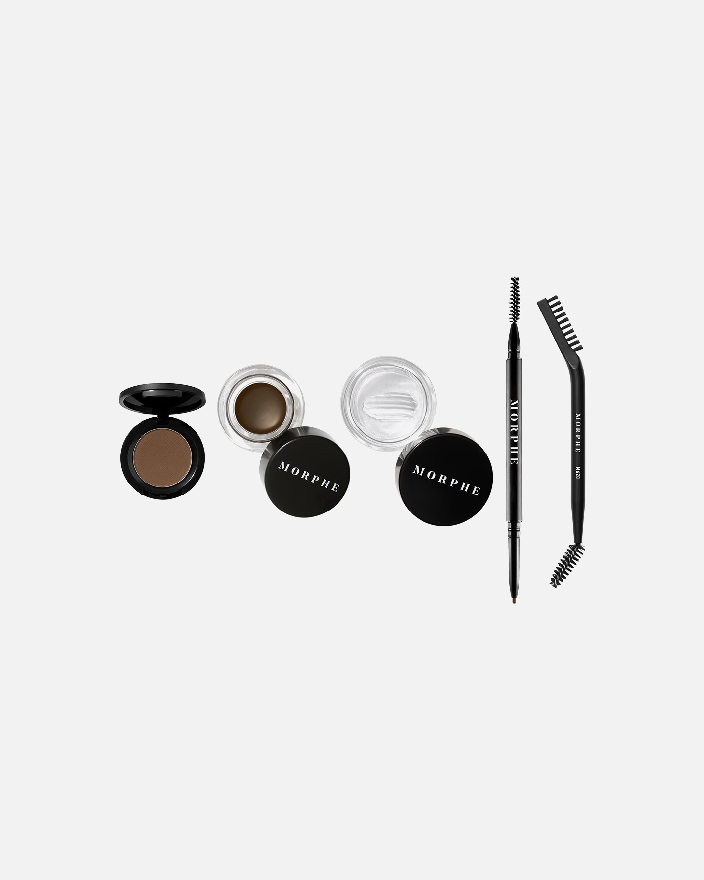 Set per il trucco delle sopracciglia di Unisex MORPHE Supreme Brow Cold Brew