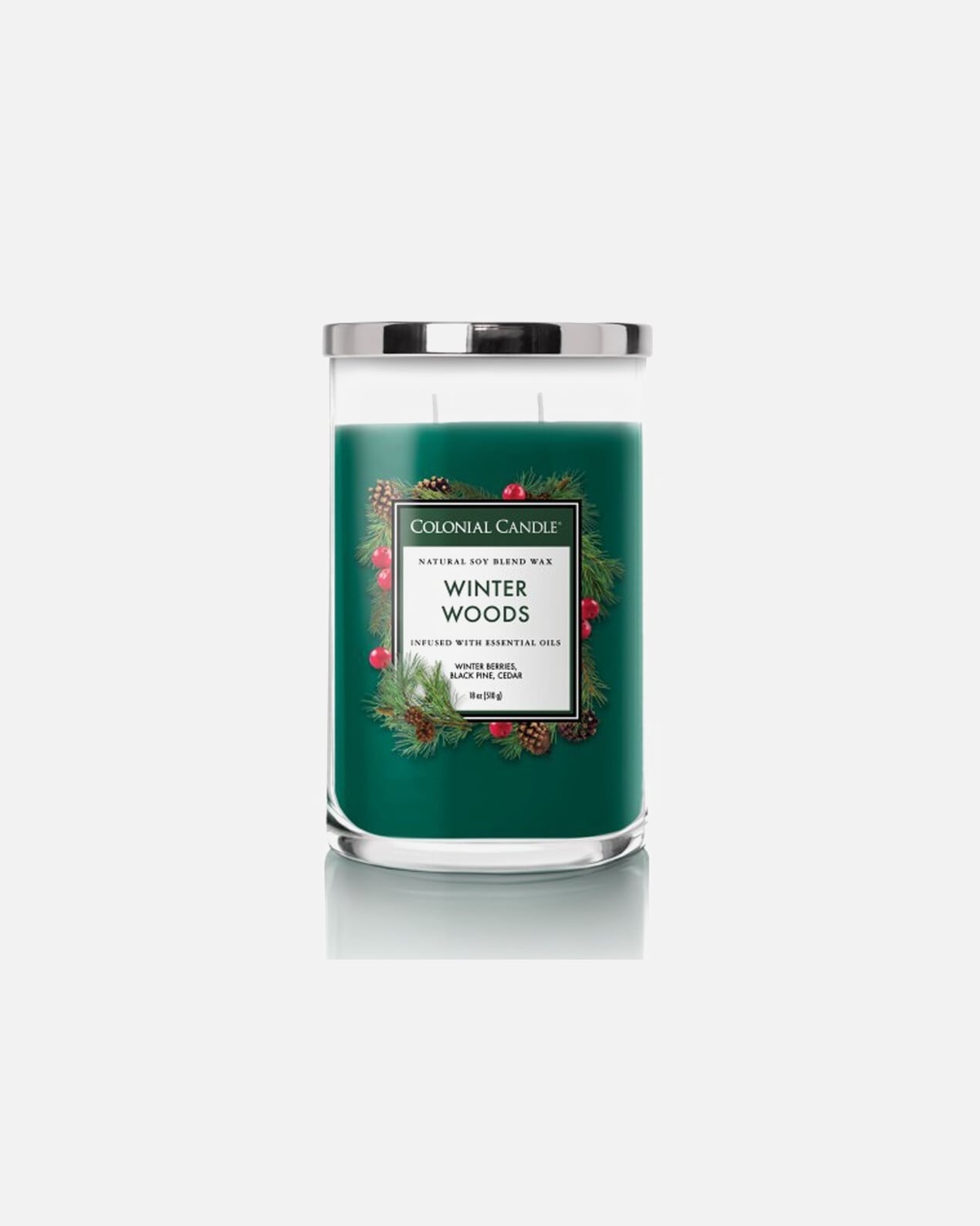 Candela di Unisex Colonial Candle Winter Woods Maxi