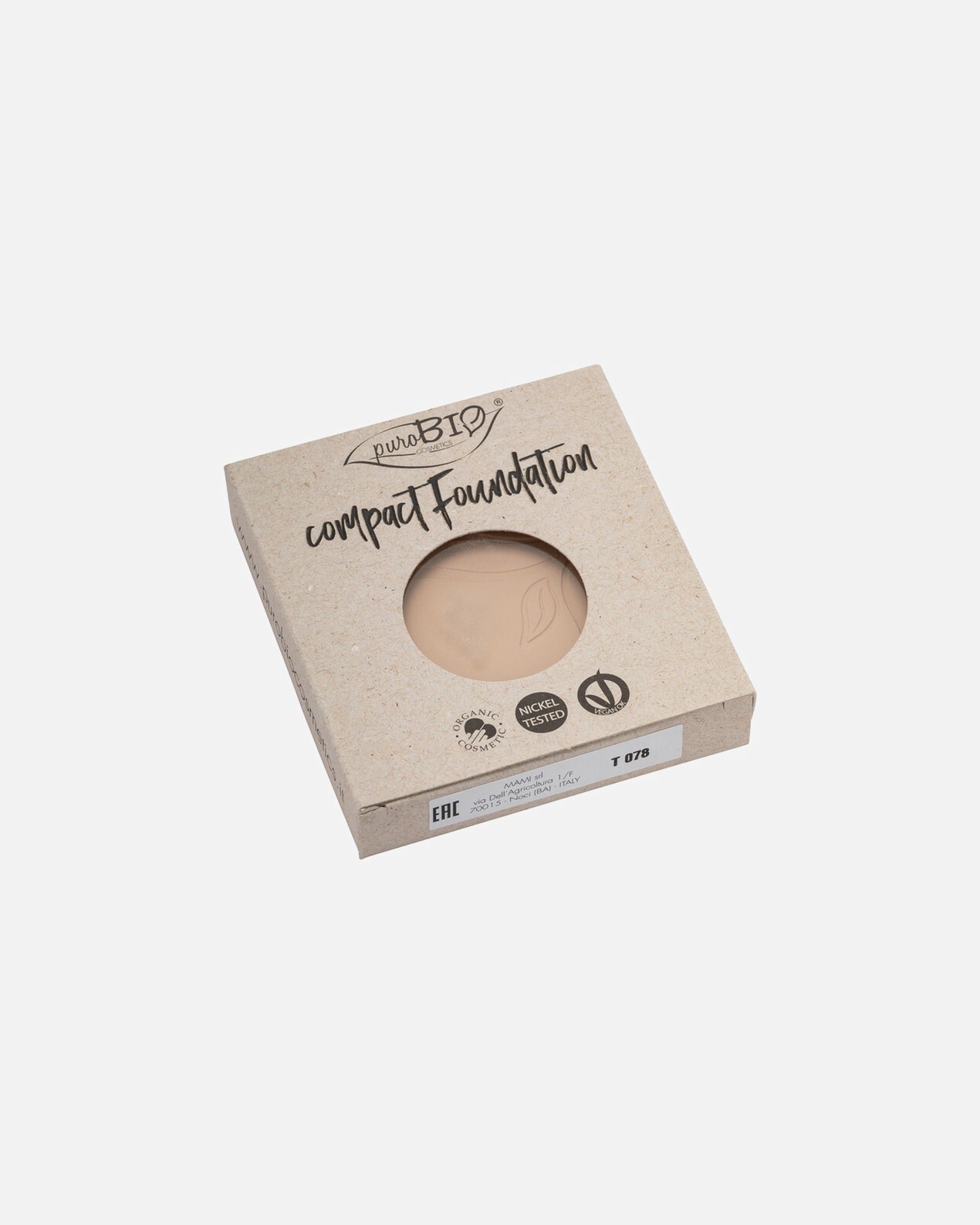 Fondotinta di Femmina Purobio Compact Foundation Refill 01