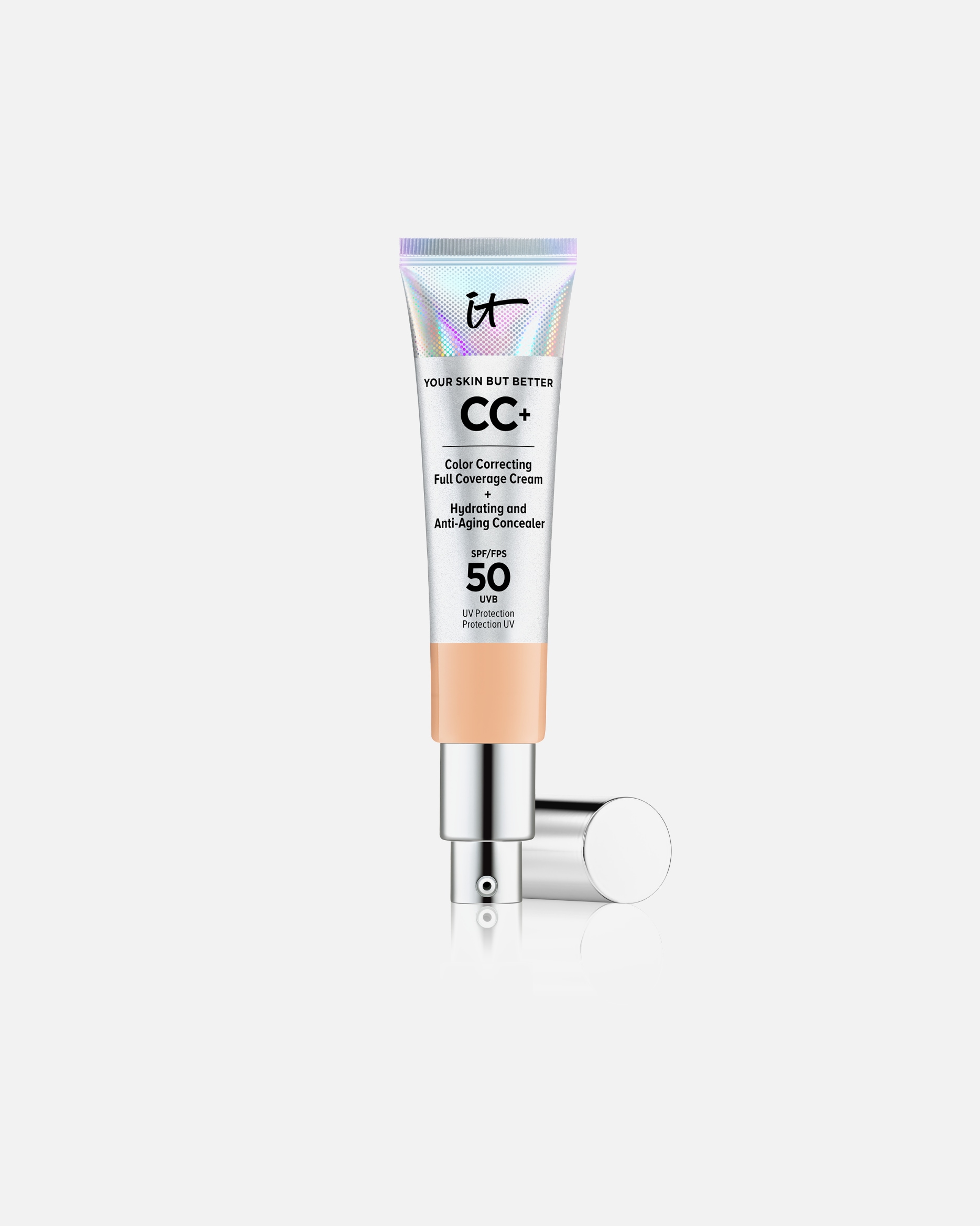 CC Cream di Unisex IT COSMETICS Your Skin But Better CC+ Cream with SPF 50 NEUTRAL MEDIUM