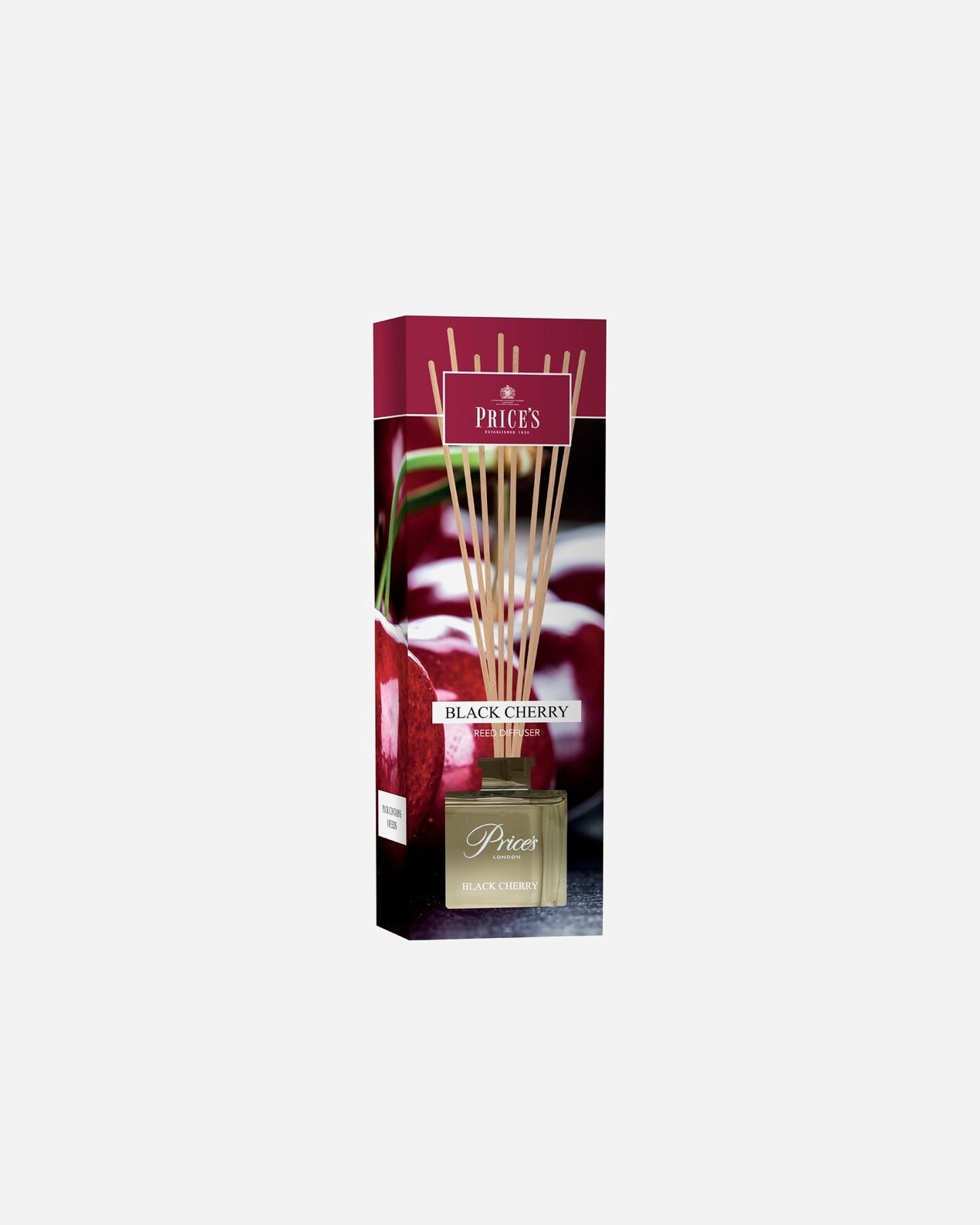 Profumo ambiente di Unisex PRICE'S CANDLES Black Cherry reed diffuser 100 ml