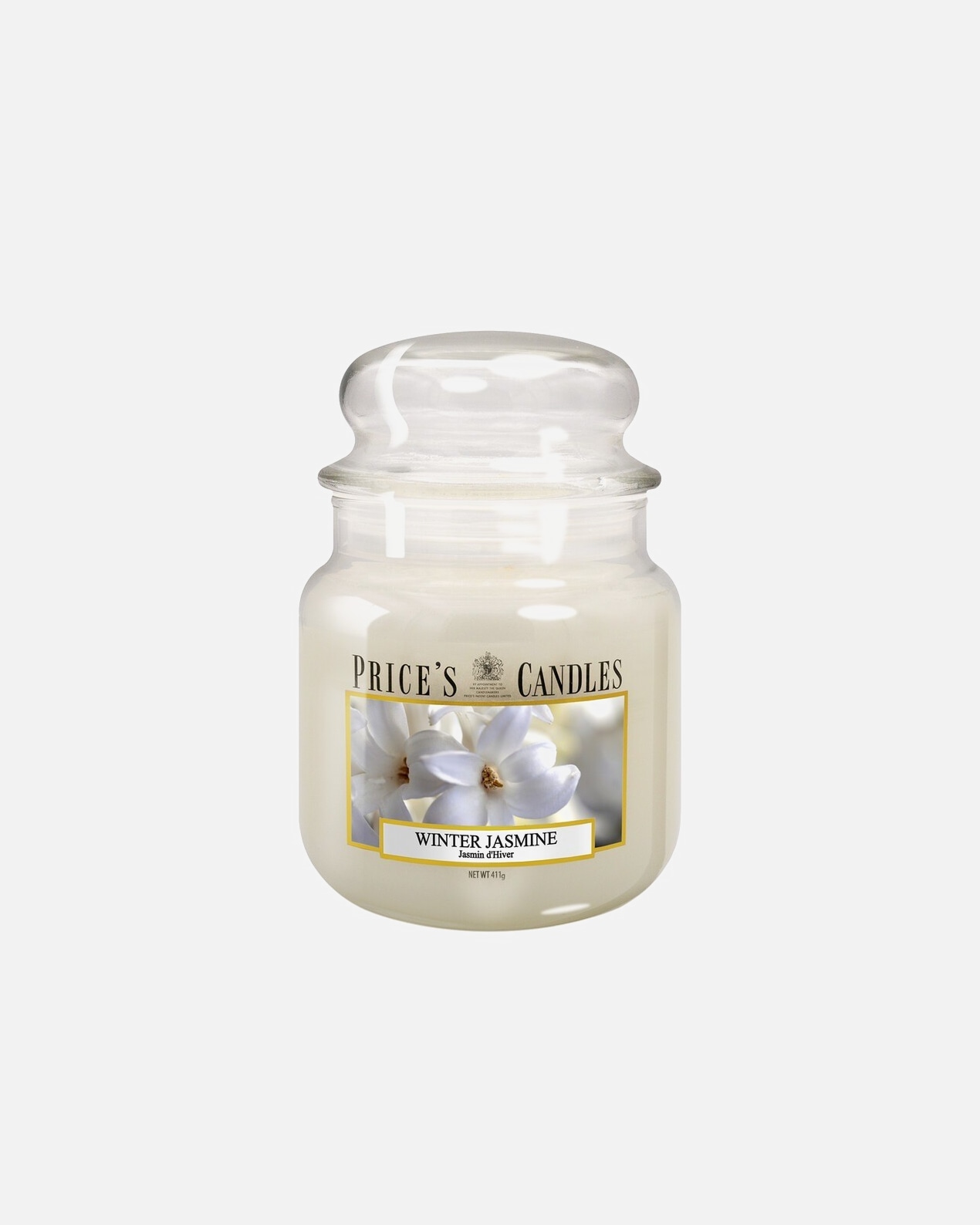 Candela di Unisex PRICE'S CANDLES Winter Jasmine scented candle in medium jar 1 pz