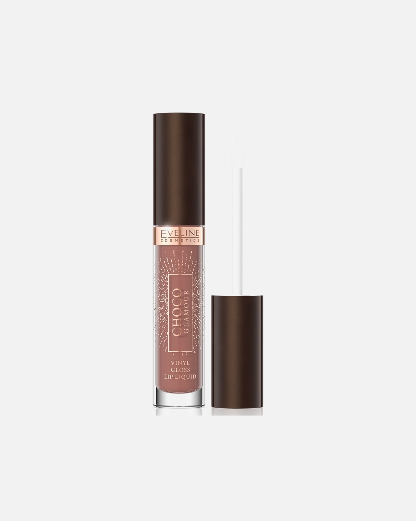 Lucidalabbra di Unisex Eveline Cosmetics Eveline Cosmetics Choco Glamour Vinyl Gloss 1 - RUBY CHOCOLATE