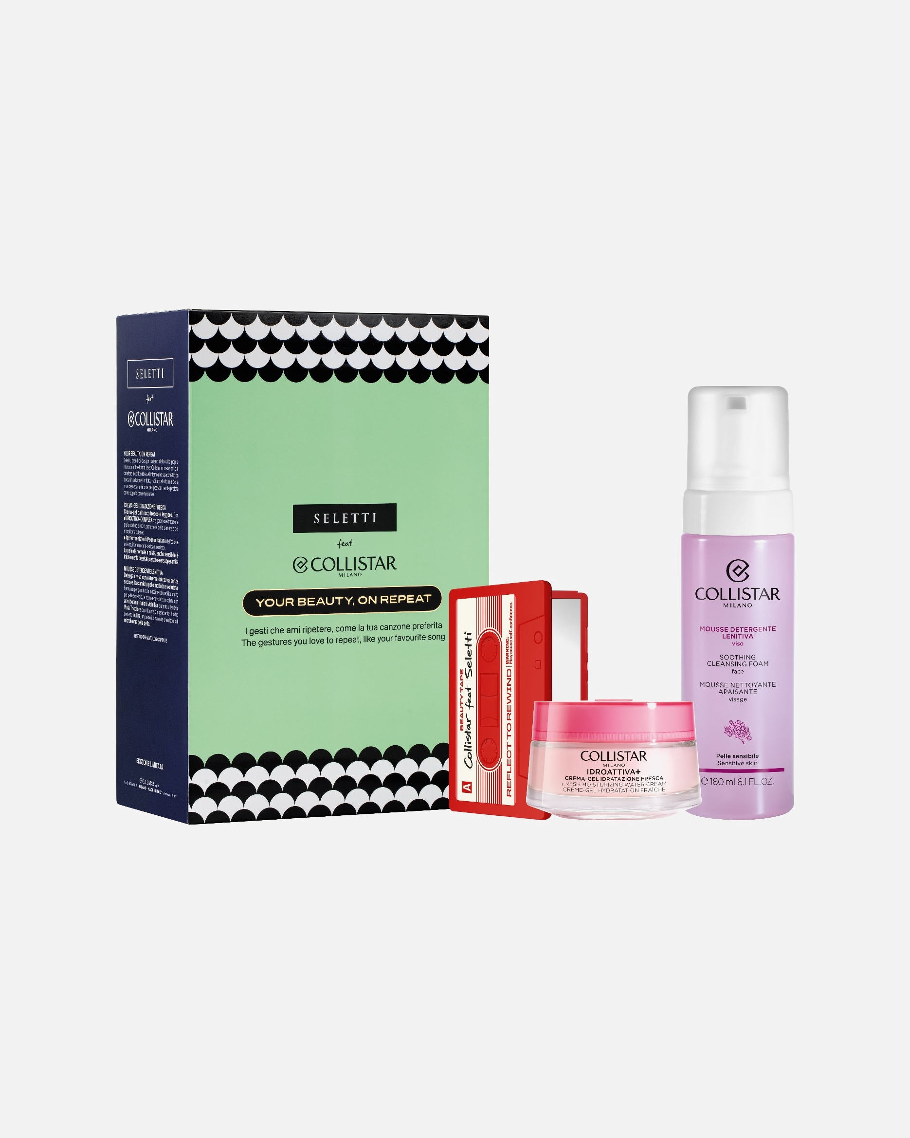Set cura del viso di Unisex Collistar COFANETTO IDROATTIVA+ CREMA-GEL IDRATAZIONE FRESCA 1 pezzo