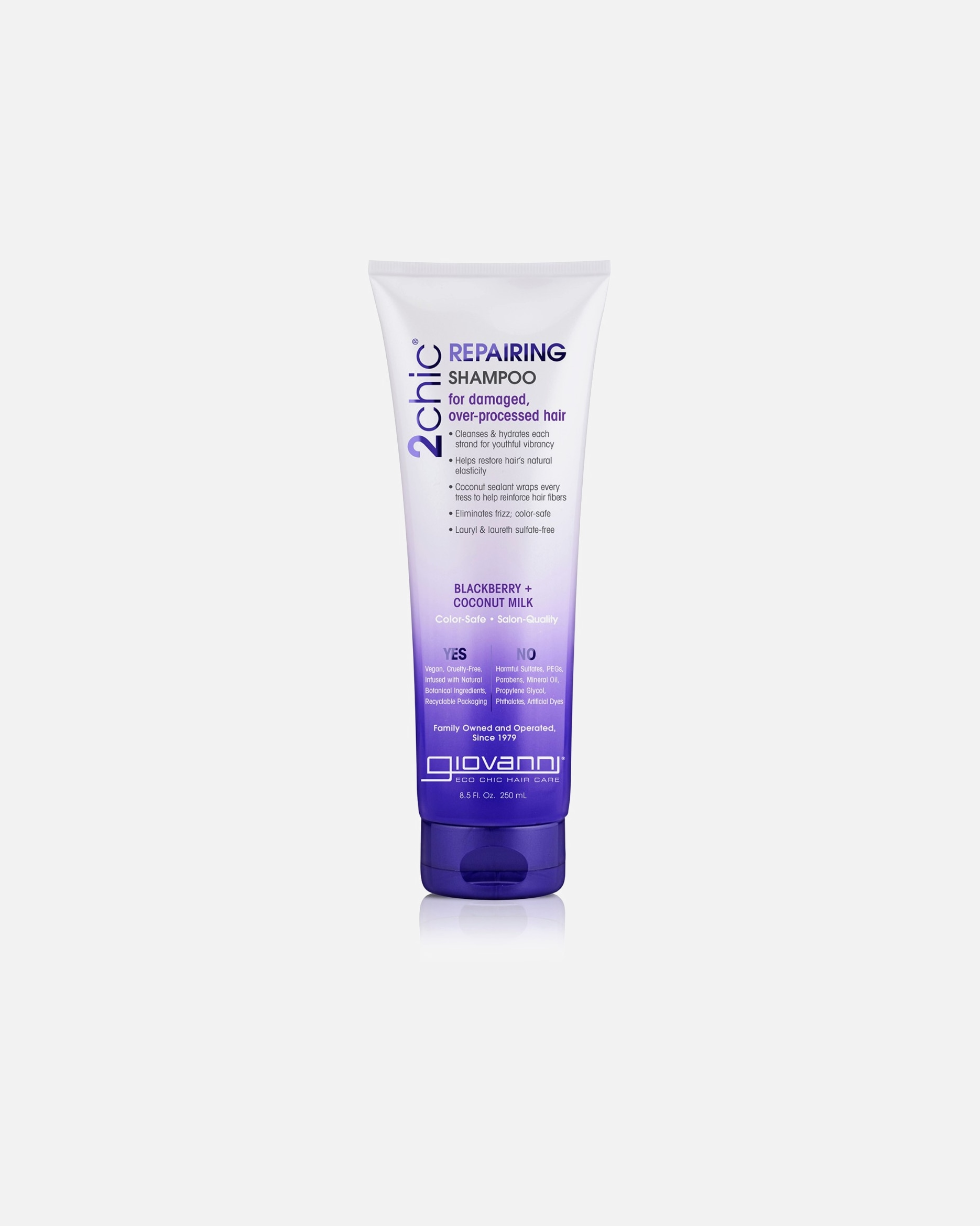 Shampoo capelli di Unisex Giovanni 2chic Repairing Shampoo 250 ml