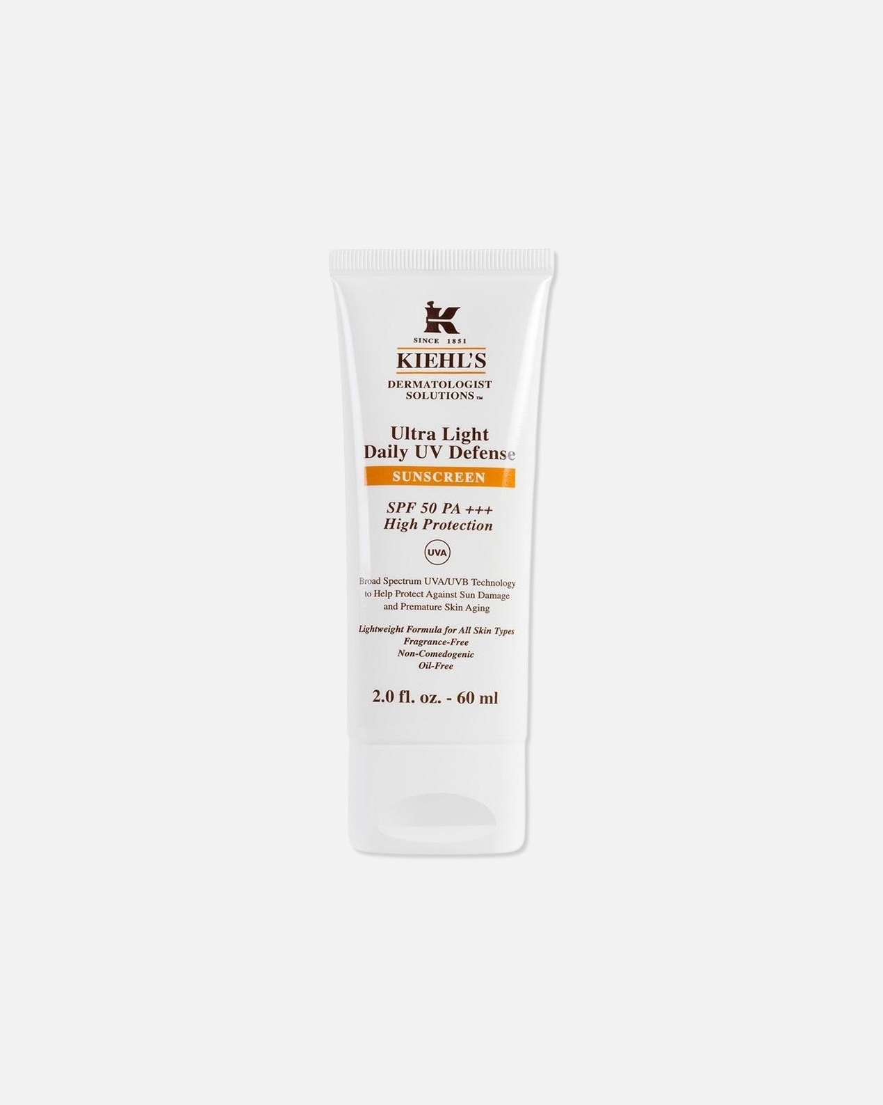 Crema solare di Unisex Kiehl's Ultra Light Daily UV Defense SPF50 60 ml