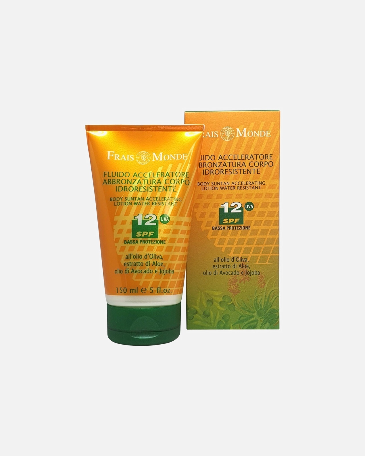 Crema corpo di Unisex FRAIS MONDE Fluido Corpo Acc.Abbr. Spf 12 150 ml