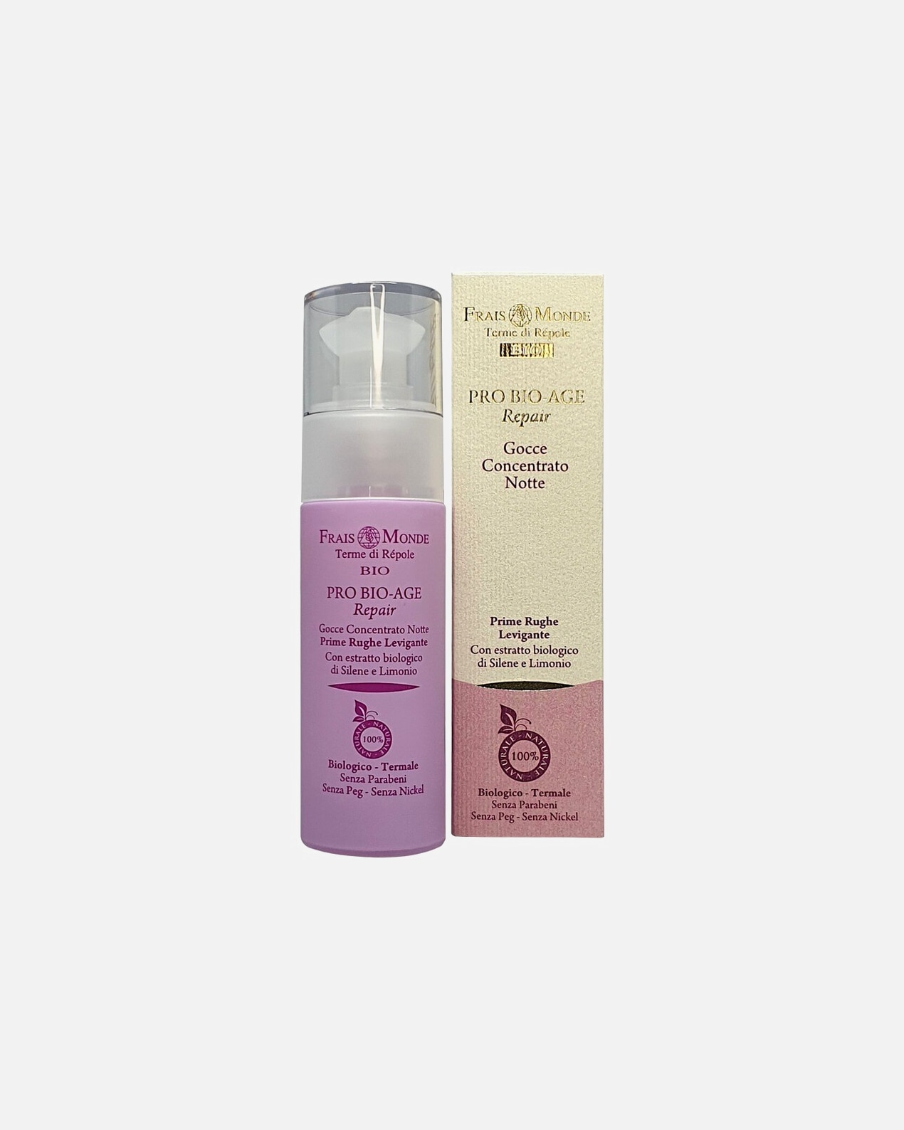 Siero Idratante di Unisex FRAIS MONDE Gocce Concentrato Notte Repair 30 ml