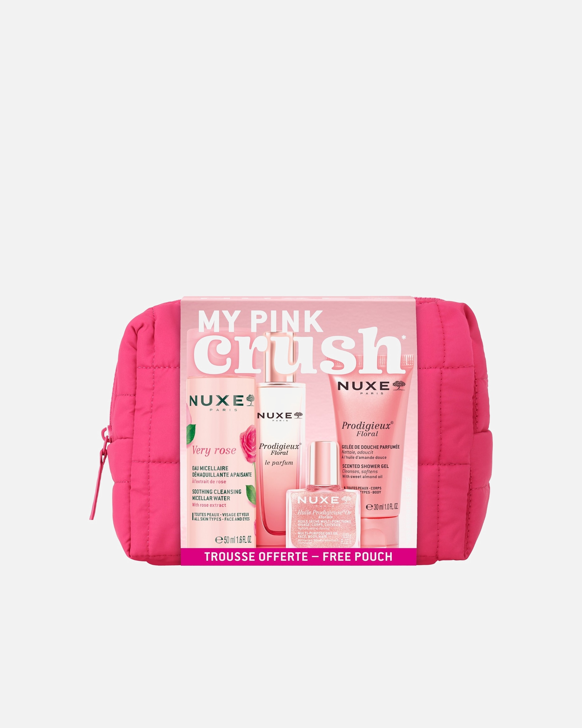 Set da viaggio di Femmina NUXE Very Rose MY PINK CRUSH 1 pezzo