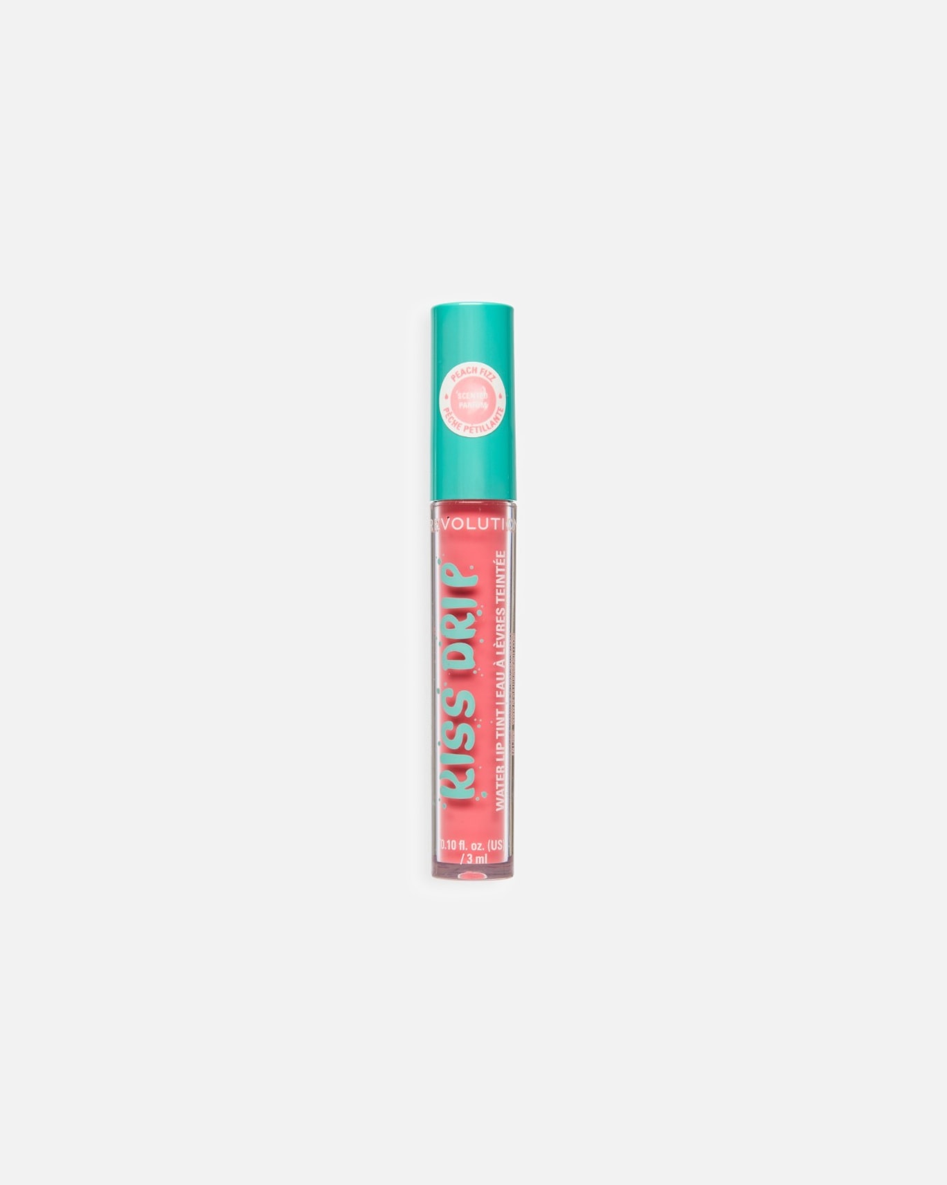 Lucidalabbra di Unisex Revolution Kiss Drip Water Lip Tint PEACH FIZZ