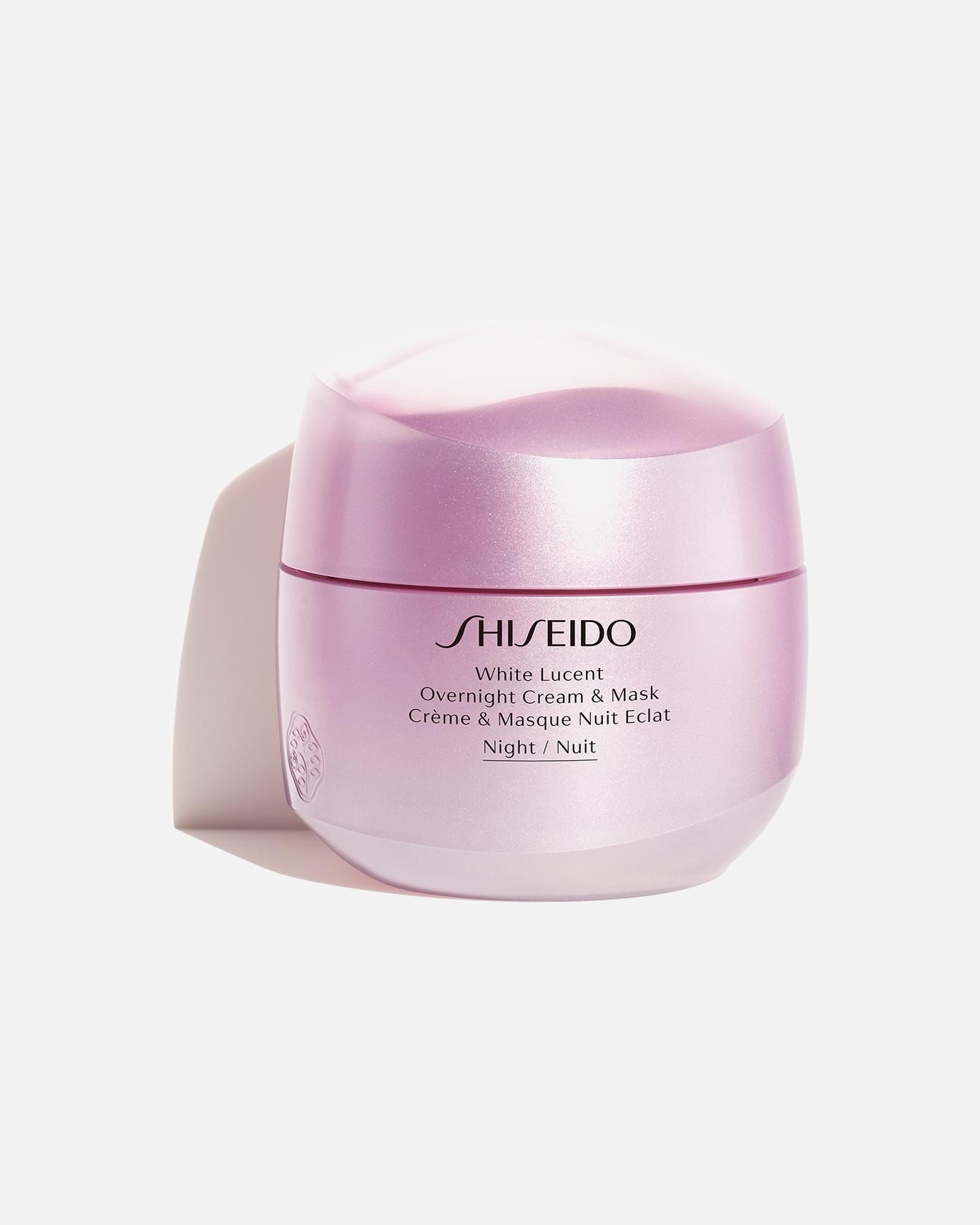 Maschera Idratante di Unisex SHISEIDO White Lucent Overnight Cream & Mask 75 ml