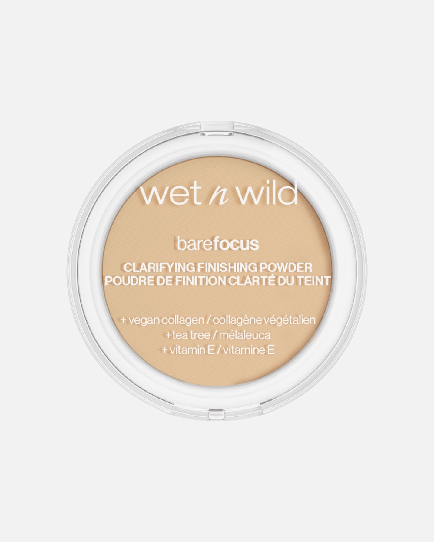 Polvere Fissante di Unisex Wet n Wild Bare Focus Clarifying Finishing Powder Fair/Medium