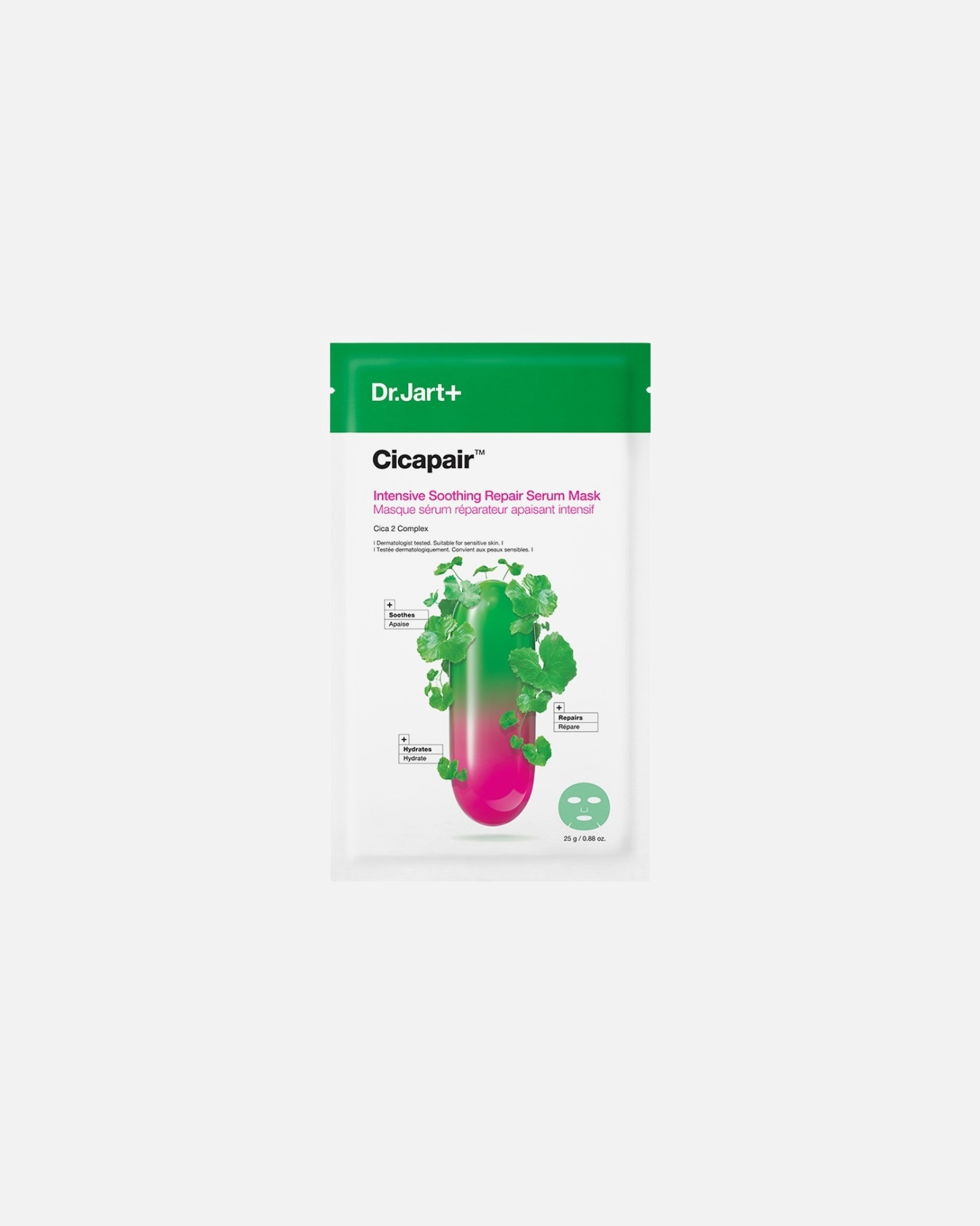 Maschera in Tessuto di Unisex Dr. Jart+ Cicapair Intensive Soothing Repair Serum Mask 25 g