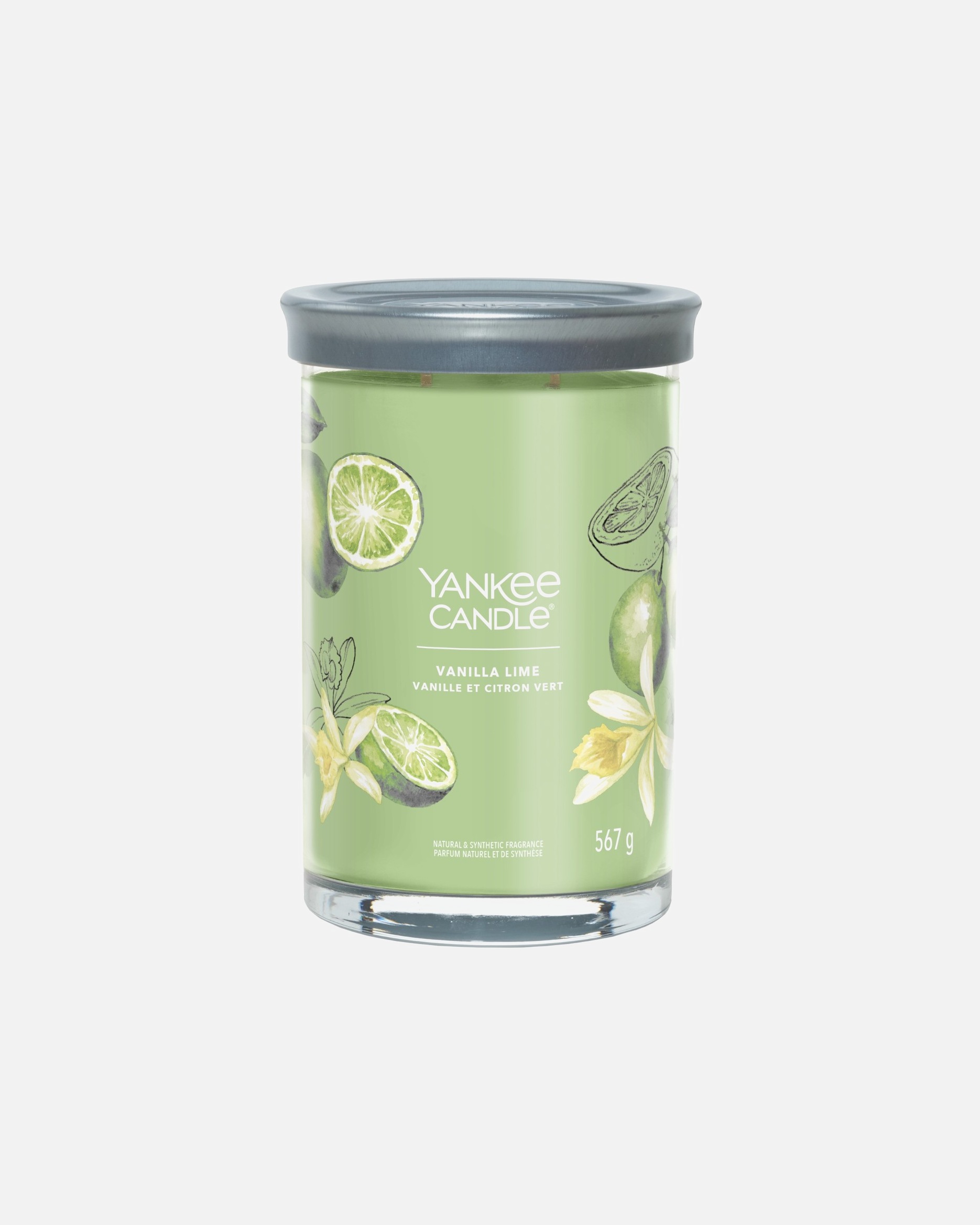 Candela di Unisex Yankee Candle Votivo in vetro Vanilla Lime 567 g - Signature Tumbler