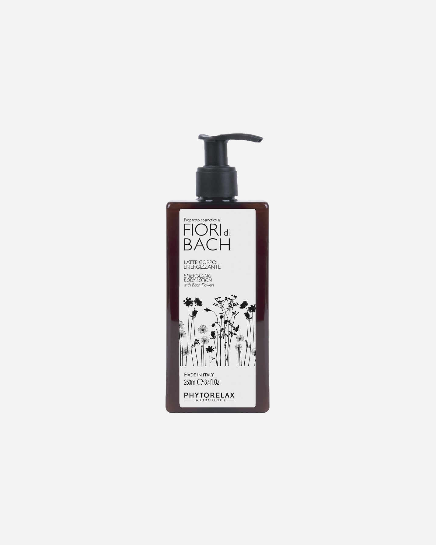 Latte corpo di Femmina Phytorelax Fiori di Bach Latte Corpo Energizzante 250 ml