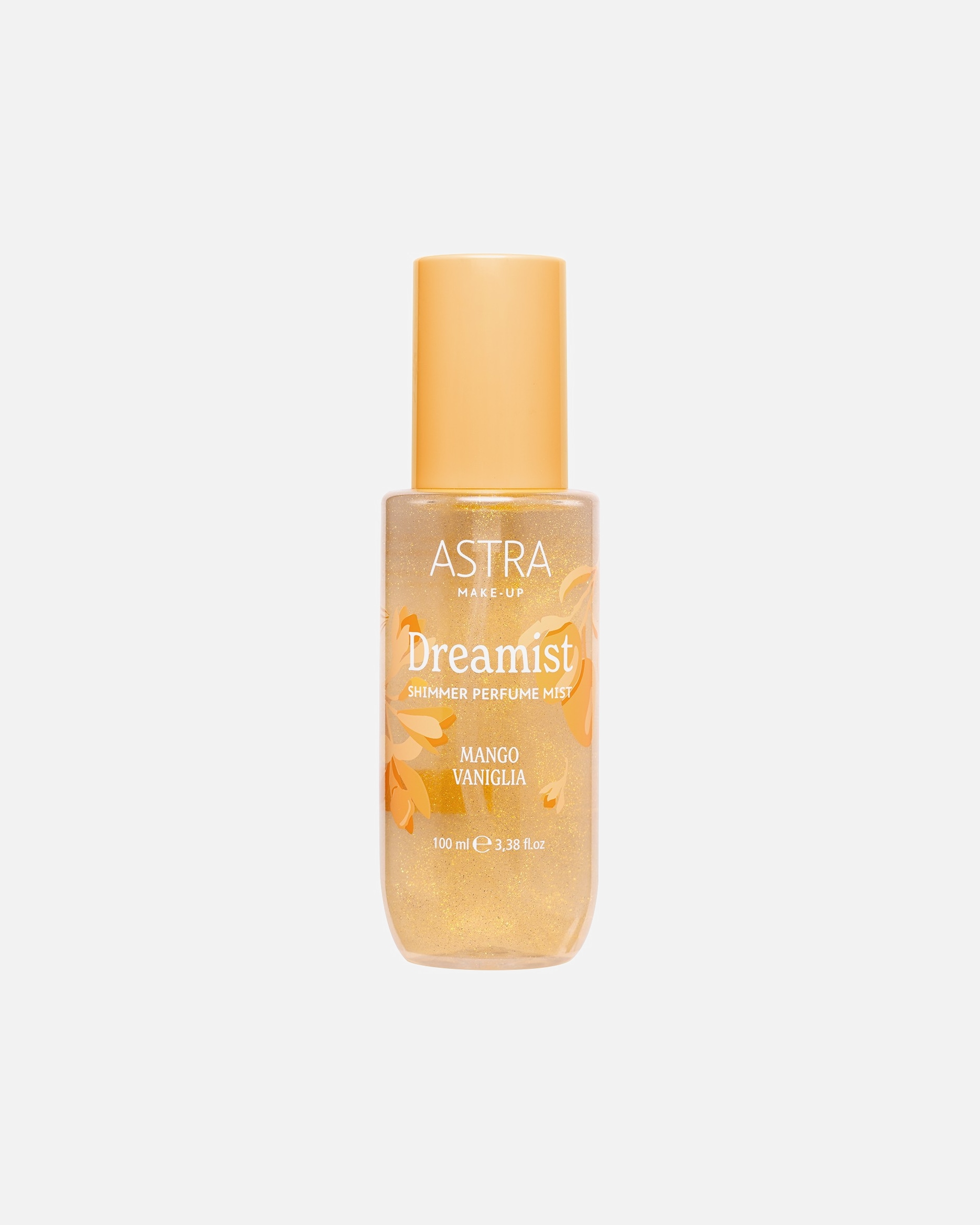 Spray corpo di Unisex ASTRA MAKE-UP DREAMIST MANGO - VANIGLIA Shimmer Perfume Mist 100 ml