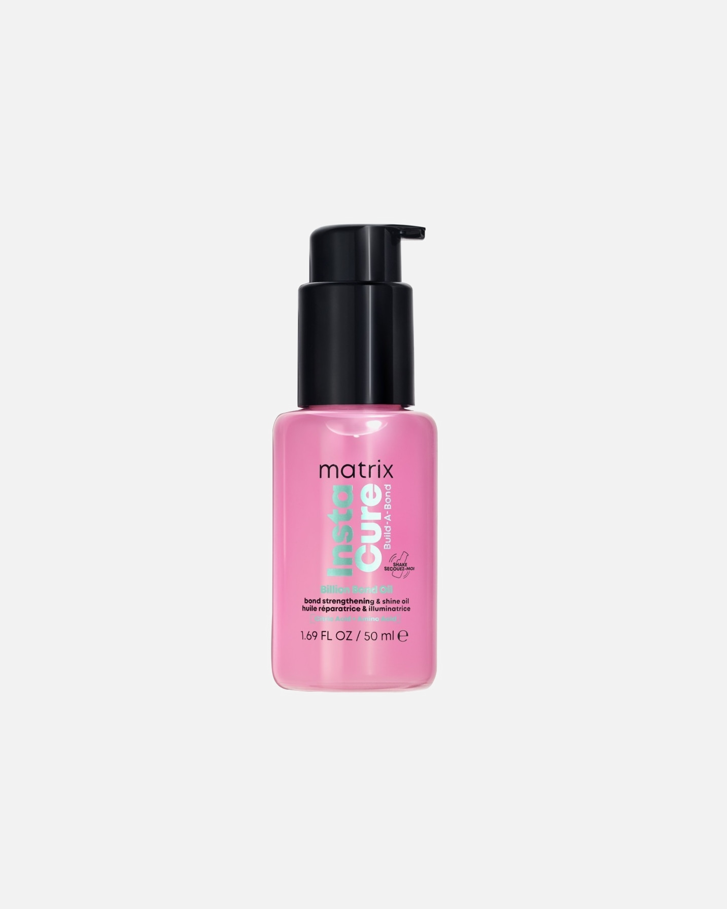 Olio capelli di Unisex Matrix Instacure Build-A-Bond Olio, Per capelli danneggiati, Formula professionale, Trattamento ristrutturante per tutti i tipi di capelli 50 ml