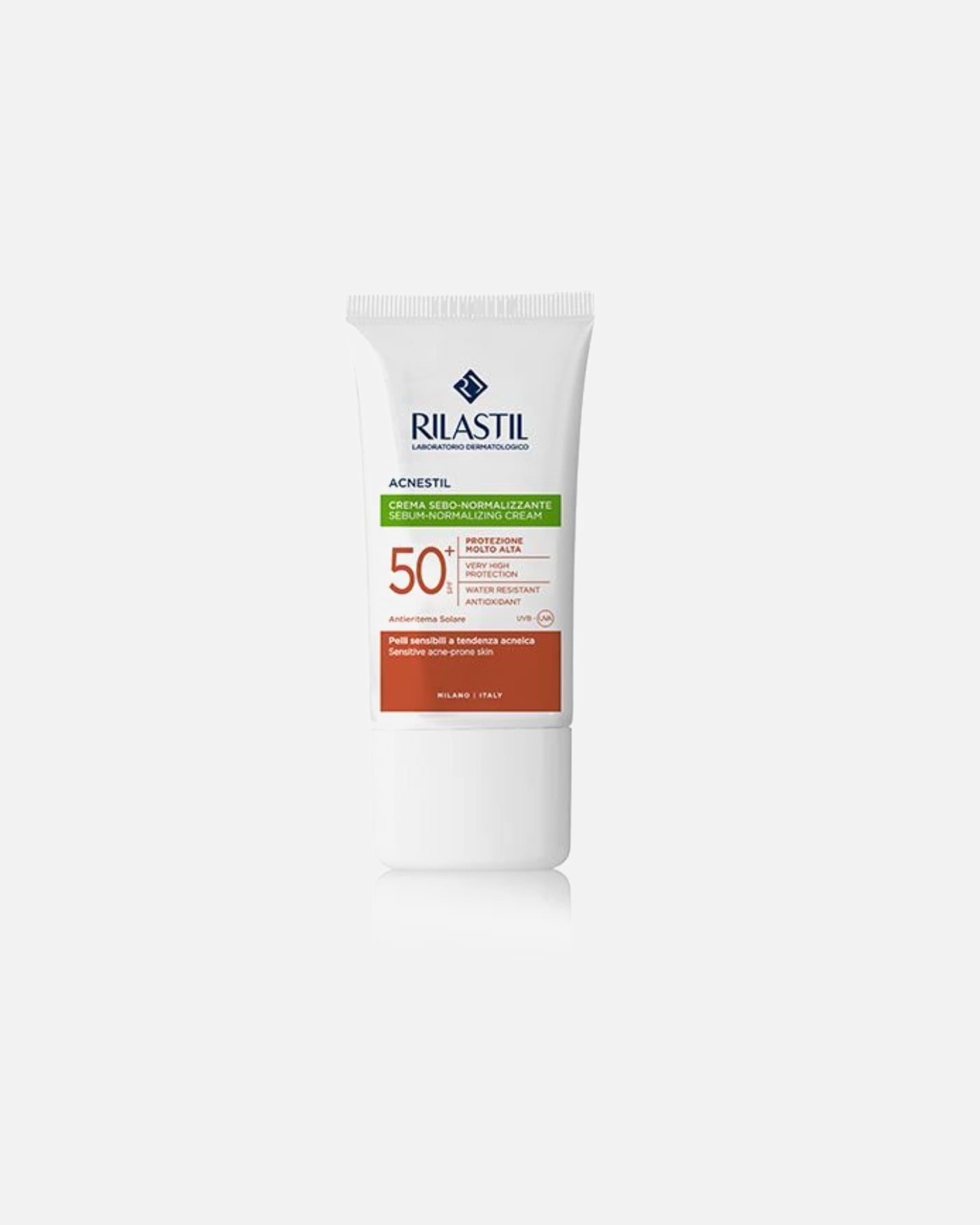 Crema solare di Unisex RILASTIL Sun System Acnestil spf 50+ 40 ml