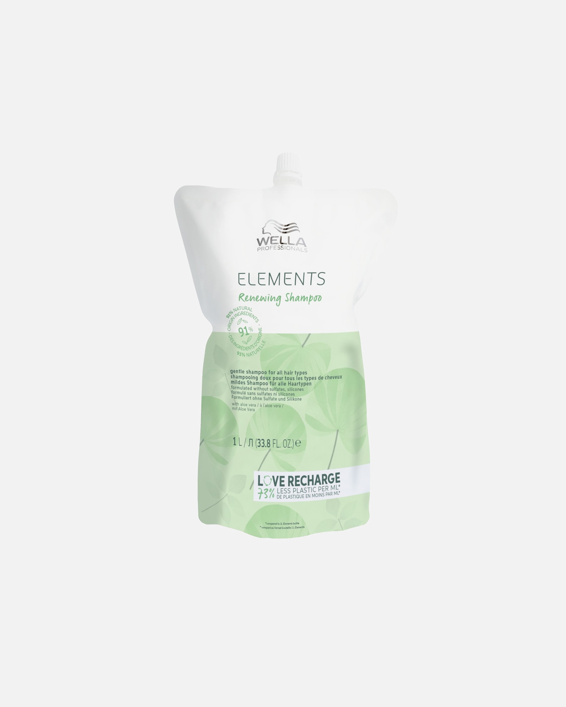 Shampoo capelli di Unisex WELLA PROFESSIONALS Elements Renewing 1000 ml - Refill