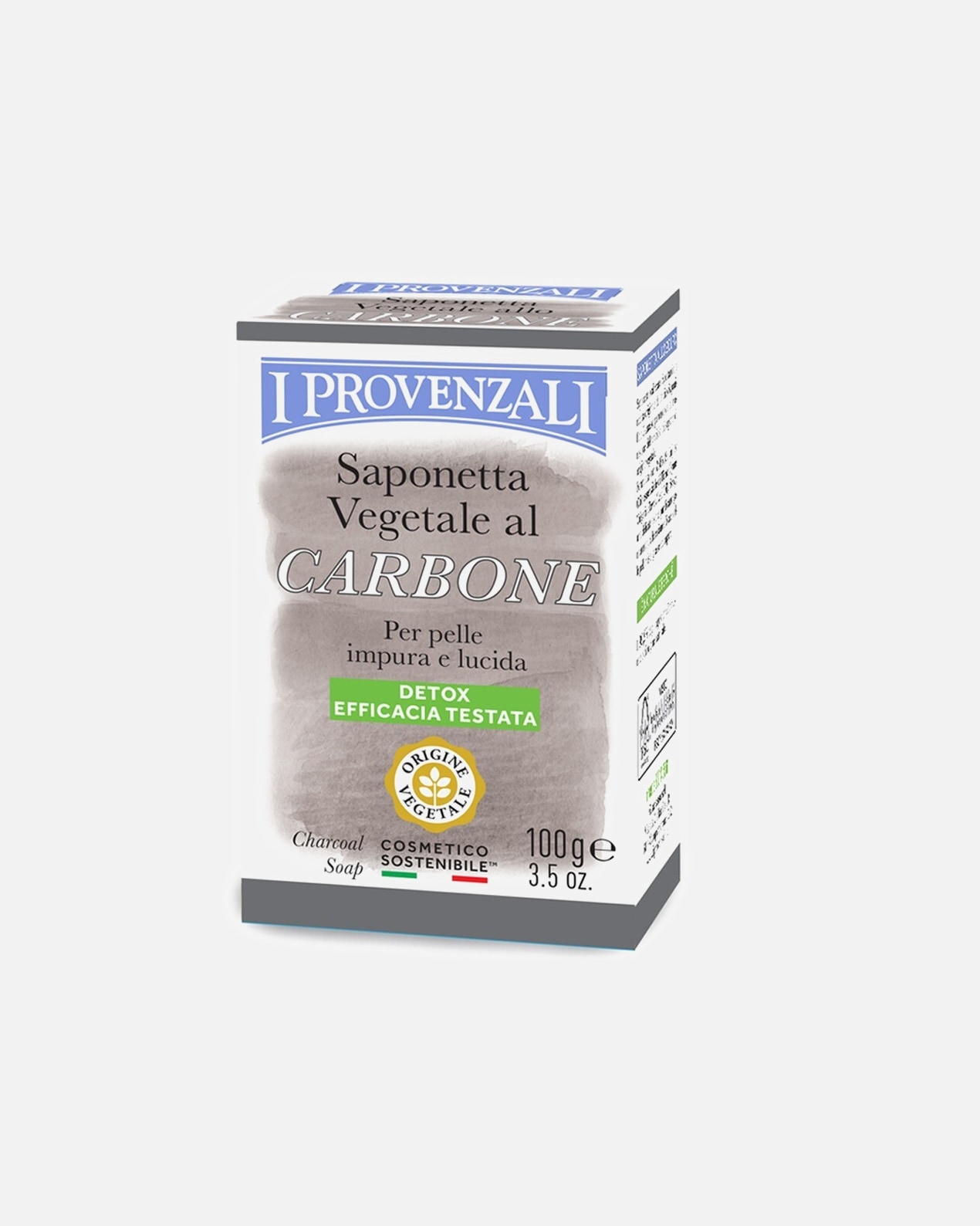 Sapone per le mani di Unisex I Provenzali Antichi Rimedi Saponetta Al Carbone 100 g