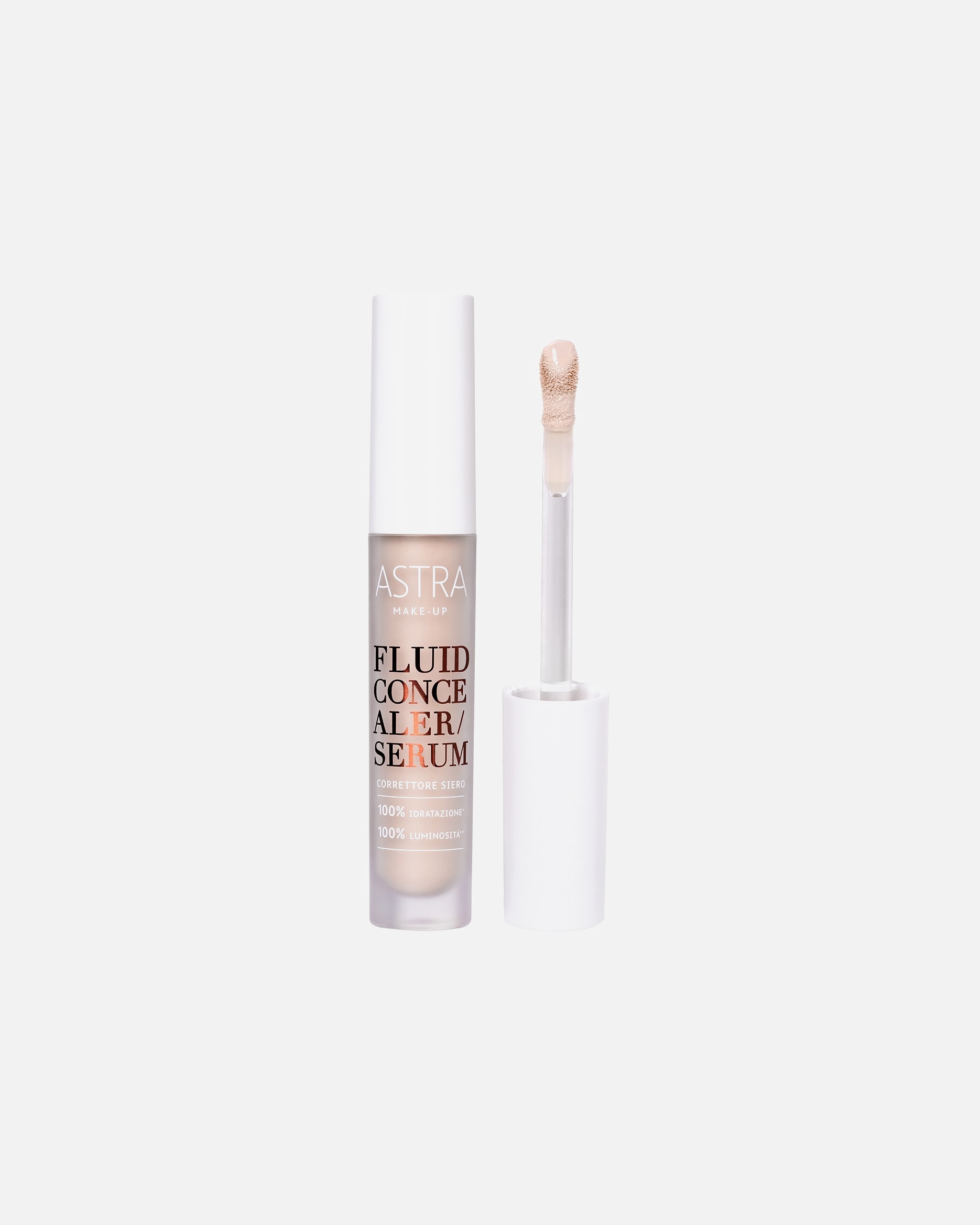 Correttore di Unisex ASTRA MAKE-UP FLUID CONCEALER SERUM 0001 - LIGHT