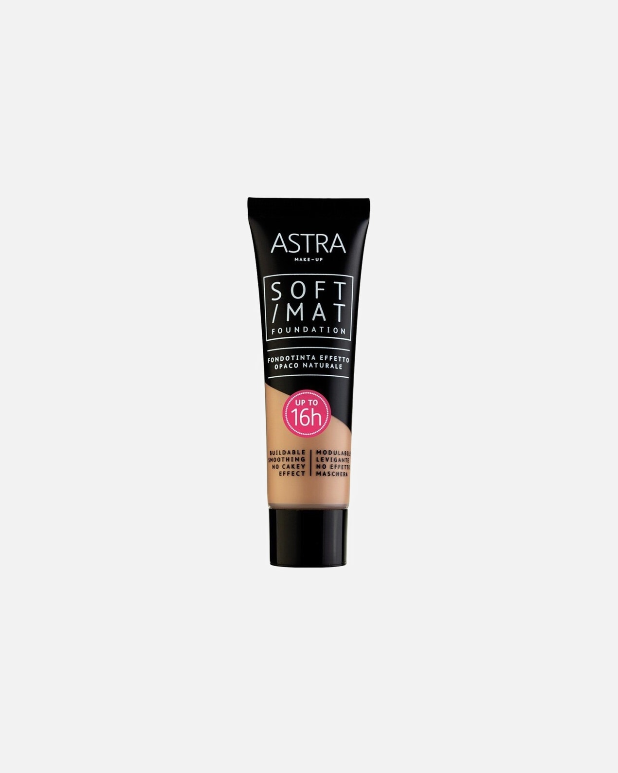 Fondotinta di Femmina ASTRA MAKE-UP Soft Mat Foundation 0006 - HAZELNUT