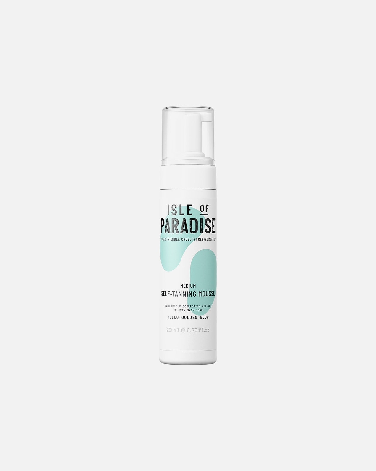 Auto abbronzante di Unisex ISLE OF PARADISE Medium Mousse 200 ml